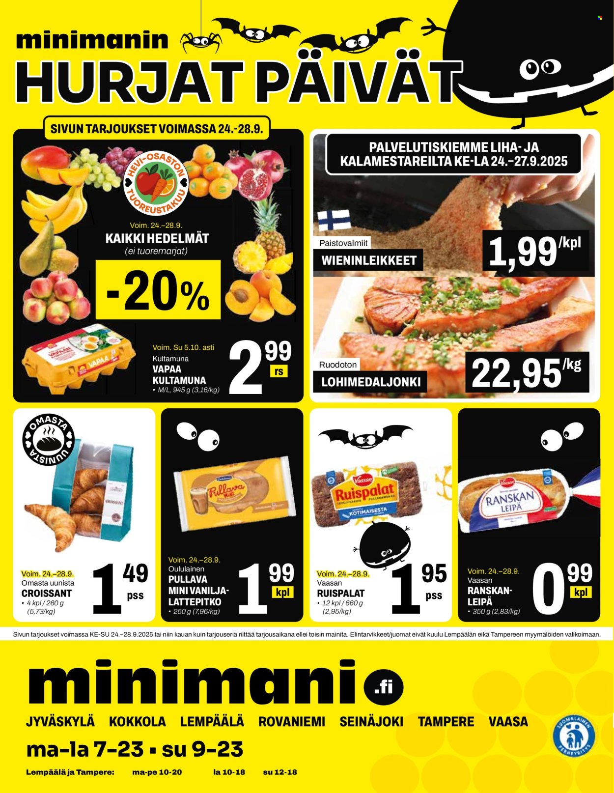 Minimani tarjoukset - 24.09.2025 - 05.10.2025. Sivu 28