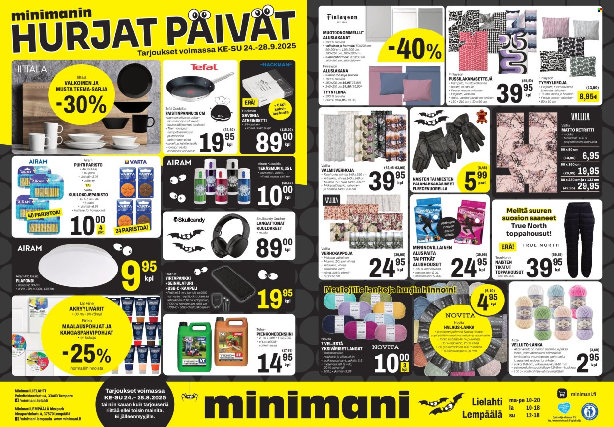Minimani tarjoukset - 24.09.2025 - 28.09.2025. Sivu 1