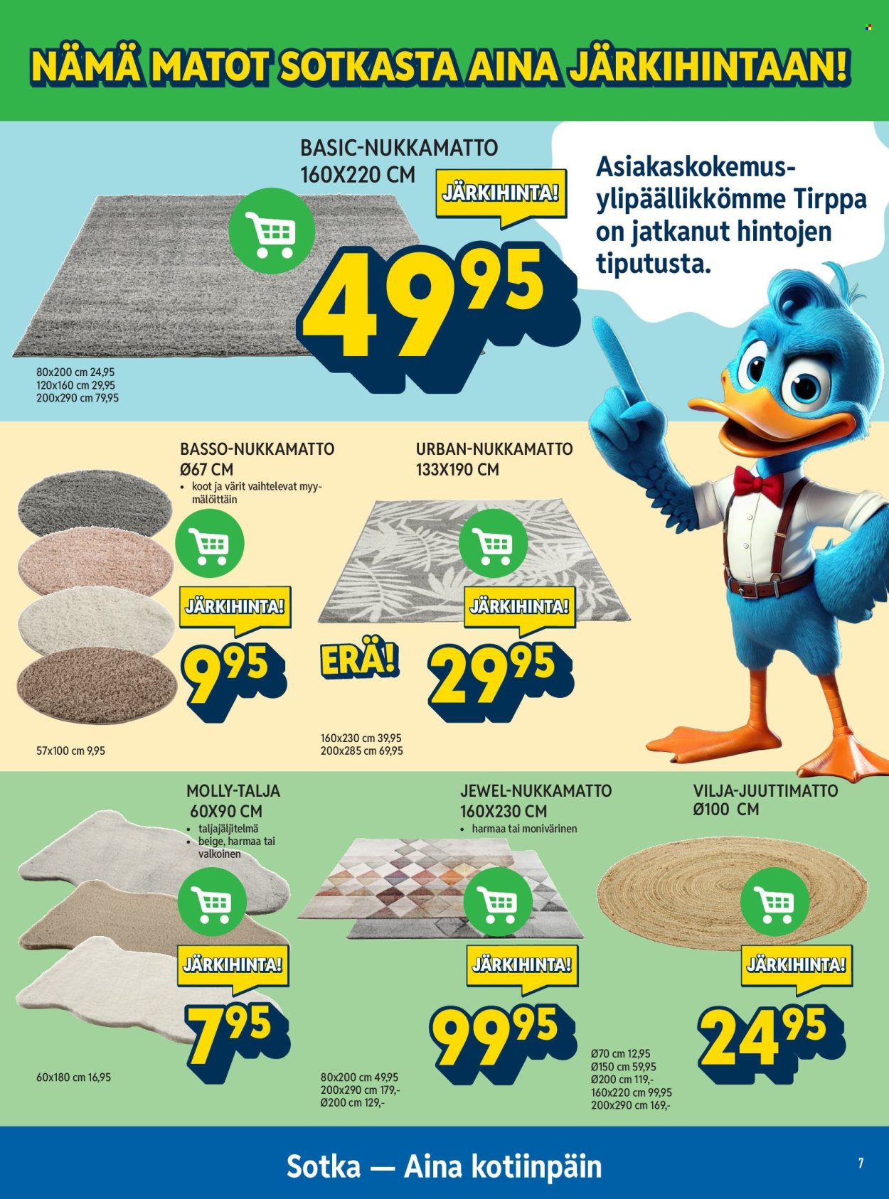 Sotka tarjoukset. Sivu 7