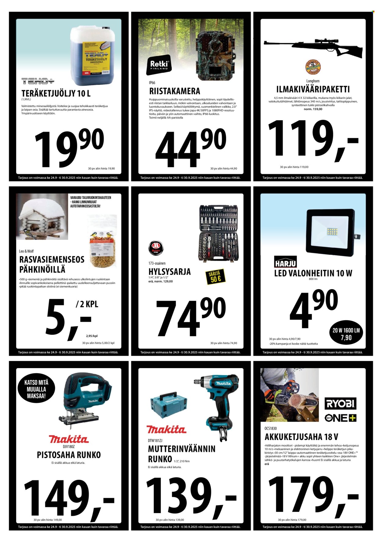 Tuuri tarjoukset - 24.09.2025 - 30.09.2025. Sivu 16