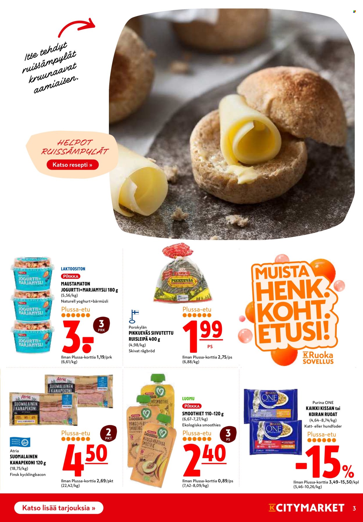 K-citymarket tarjoukset - 25.09.2025 - 01.10.2025. Sivu 3