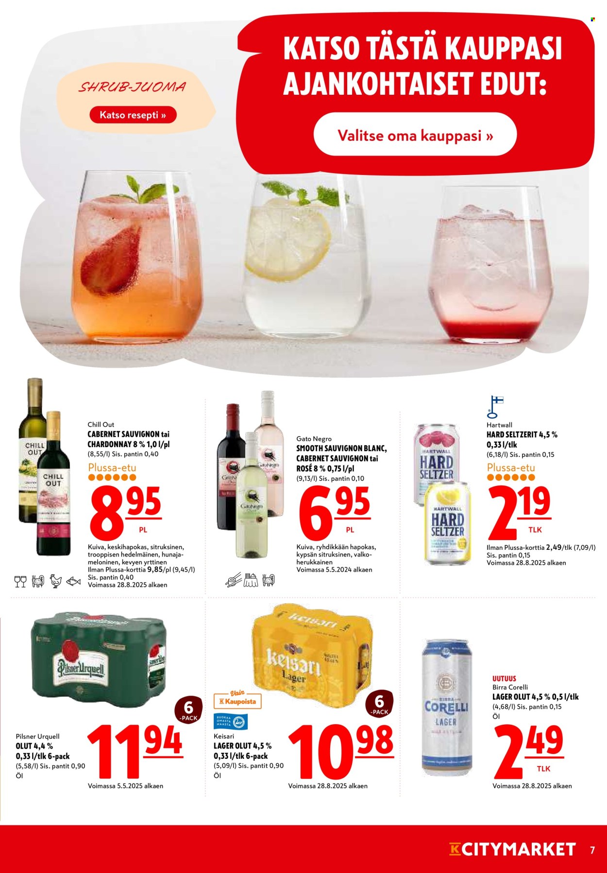 K-citymarket tarjoukset - 25.09.2025 - 01.10.2025. Sivu 7