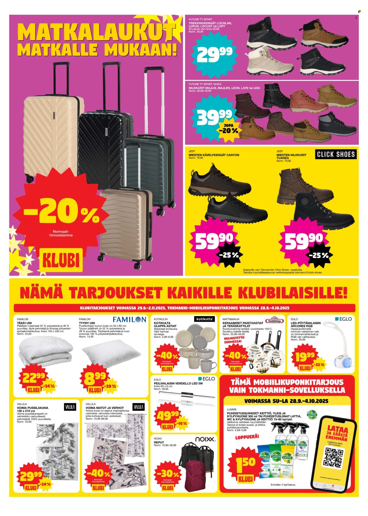 Tokmanni tarjoukset - 29.09.2025 - 05.10.2025. Sivu 3