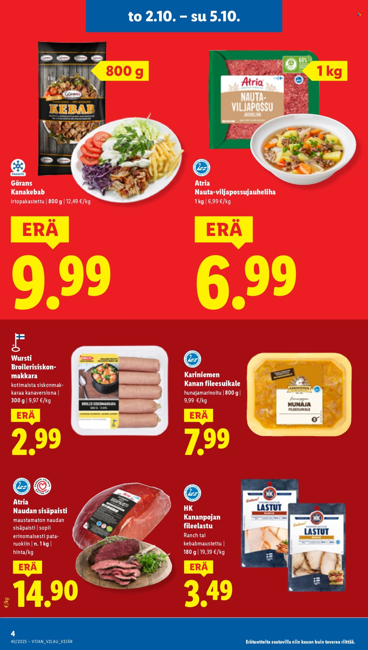 Lidl tarjoukset - 02.10.2025 - 08.10.2025. Sivu 6