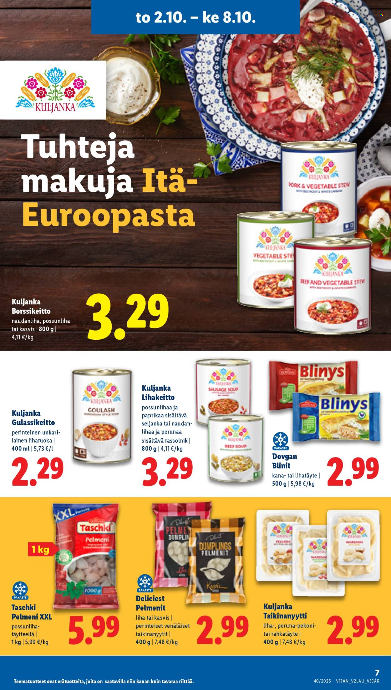 Lidl tarjoukset - 02.10.2025 - 08.10.2025. Sivu 9