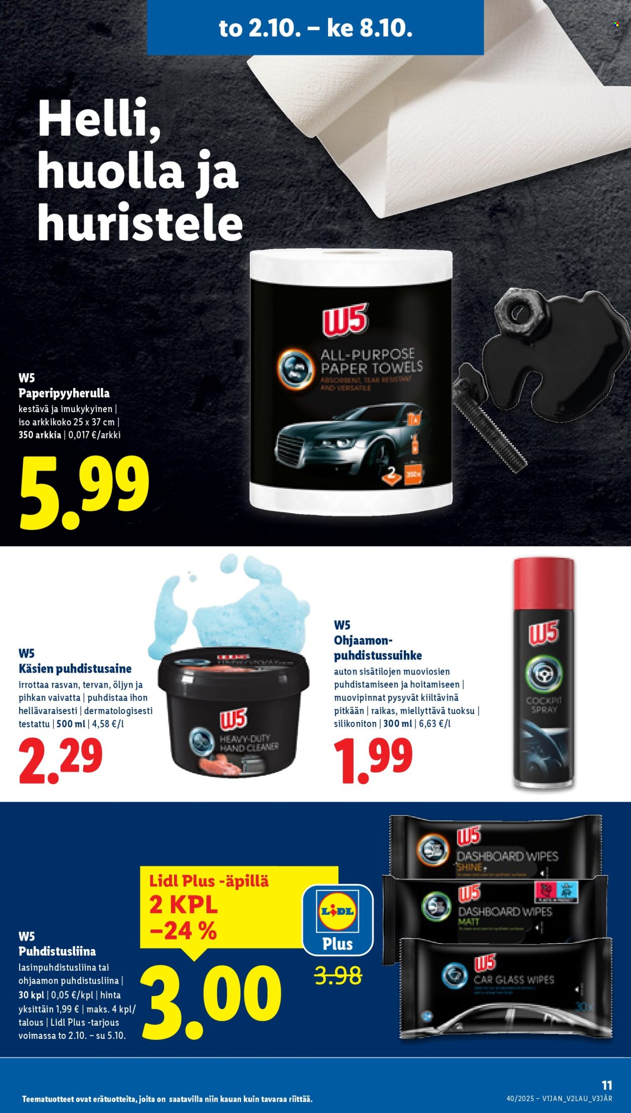 Lidl tarjoukset - 02.10.2025 - 08.10.2025. Sivu 15