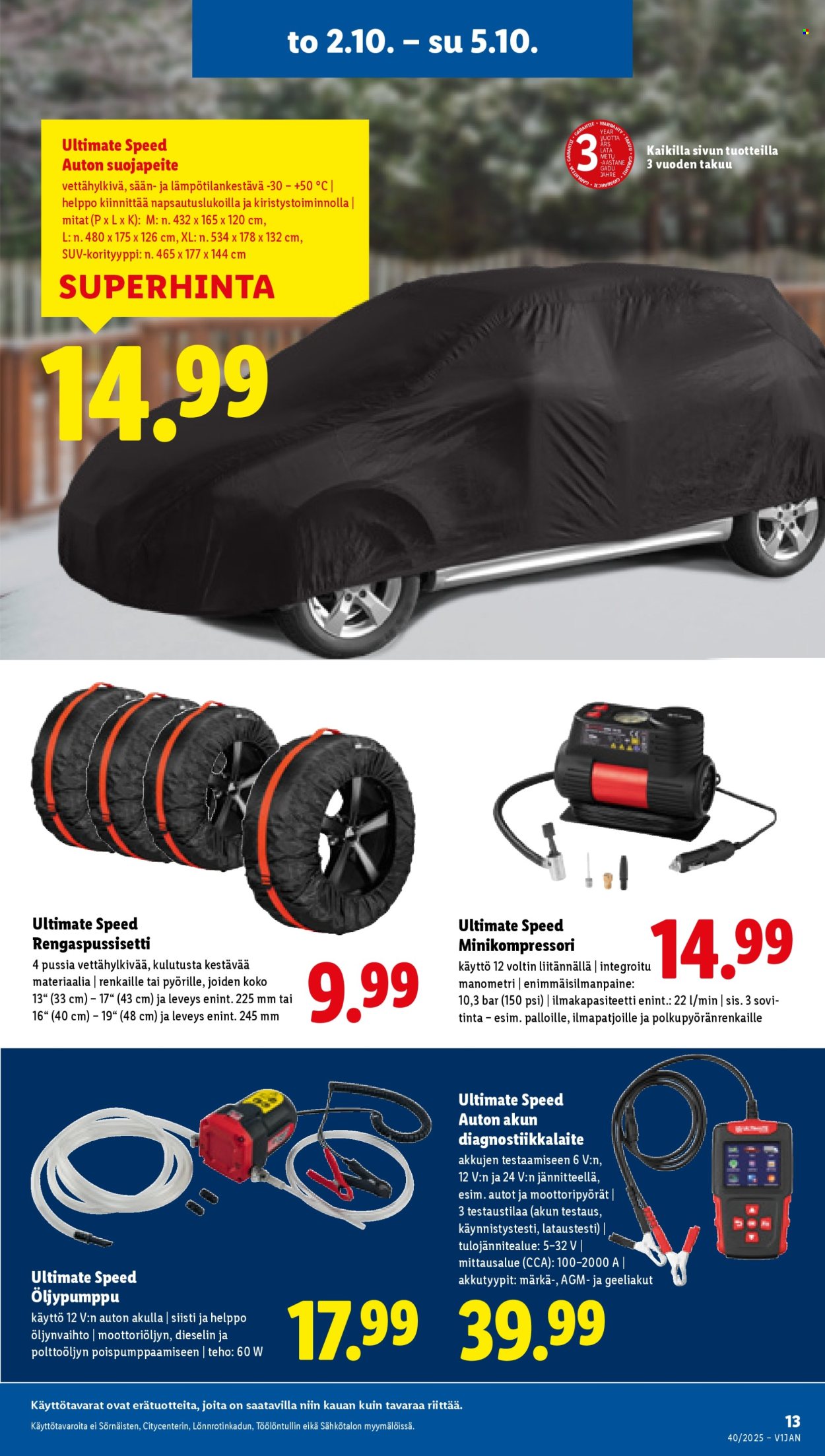 Lidl tarjoukset - 02.10.2025 - 08.10.2025. Sivu 17