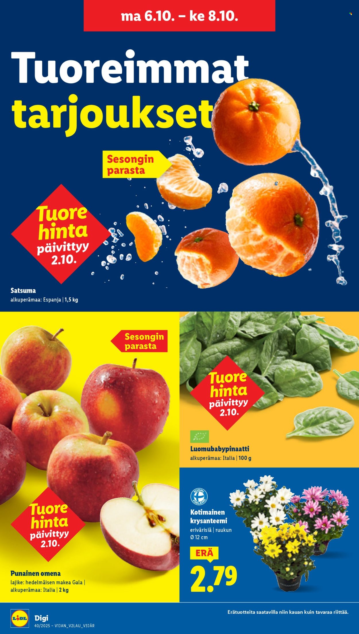 Lidl tarjoukset - 02.10.2025 - 08.10.2025. Sivu 27