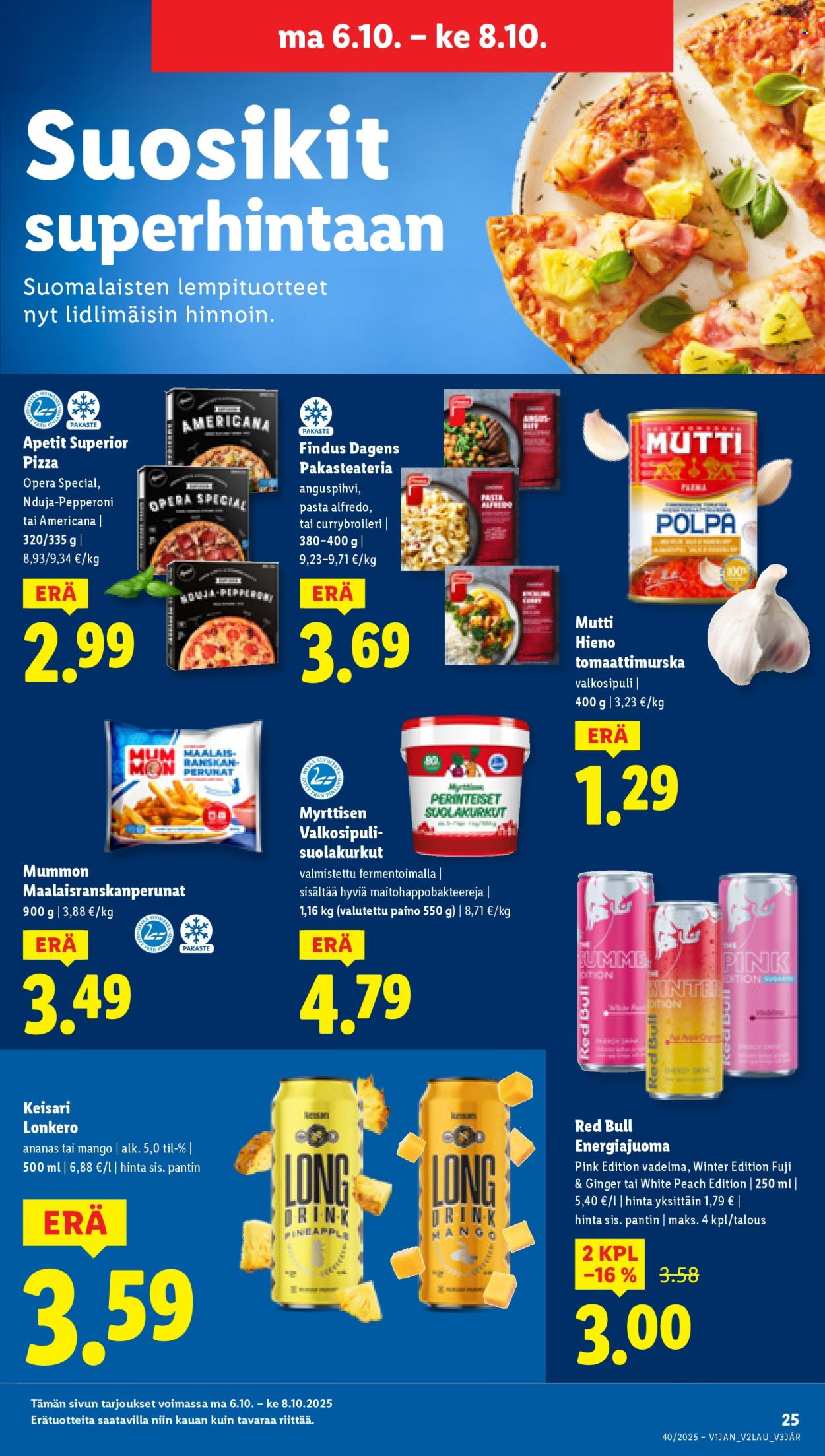 Lidl tarjoukset - 02.10.2025 - 08.10.2025. Sivu 33