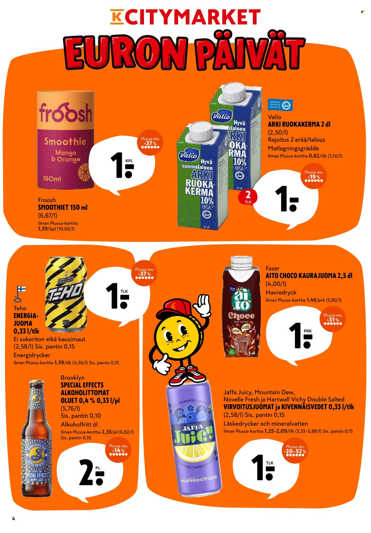 K-citymarket tarjoukset - 29.09.2025 - 01.10.2025. Sivu 4