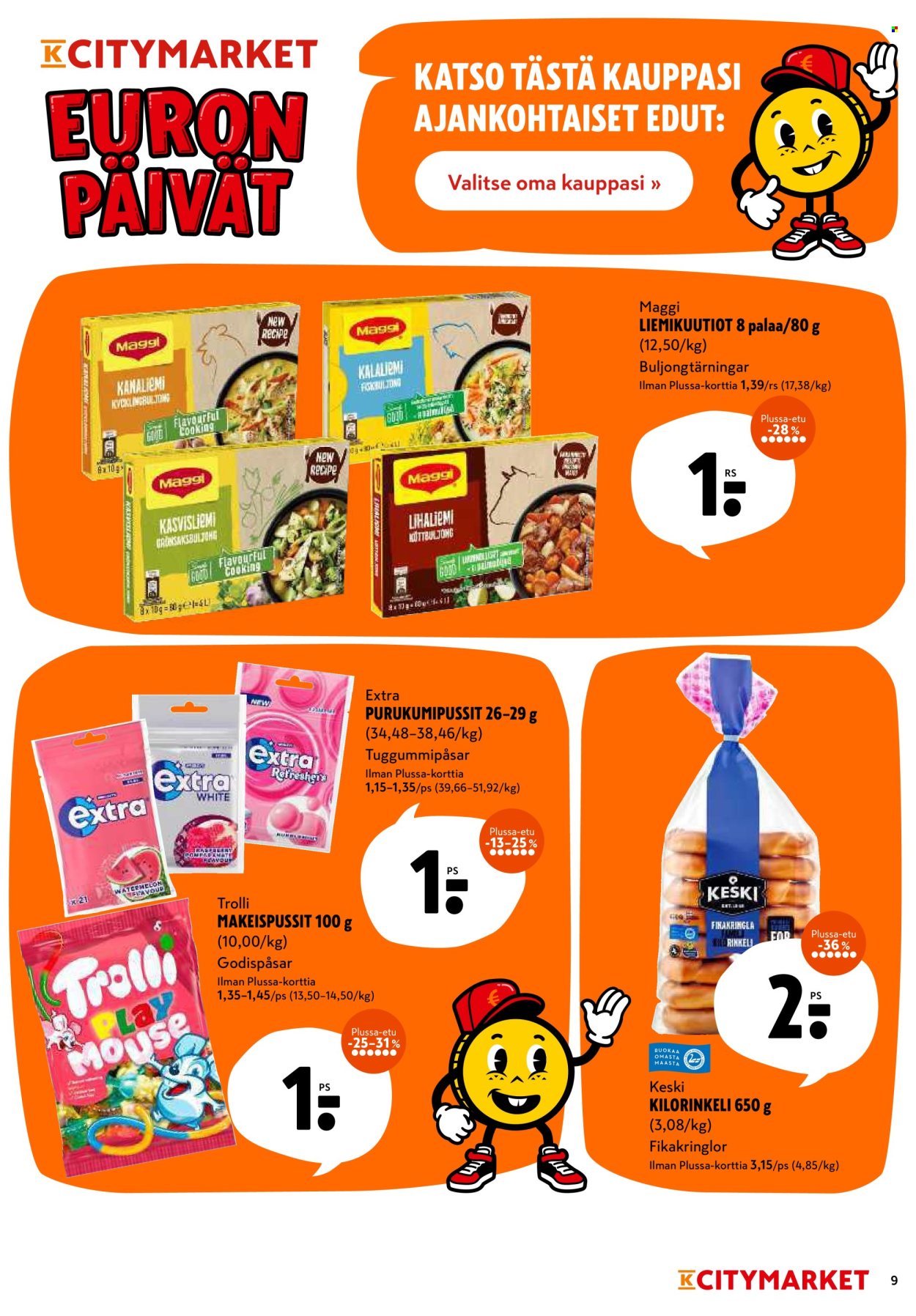 K-citymarket tarjoukset - 29.09.2025 - 01.10.2025. Sivu 9