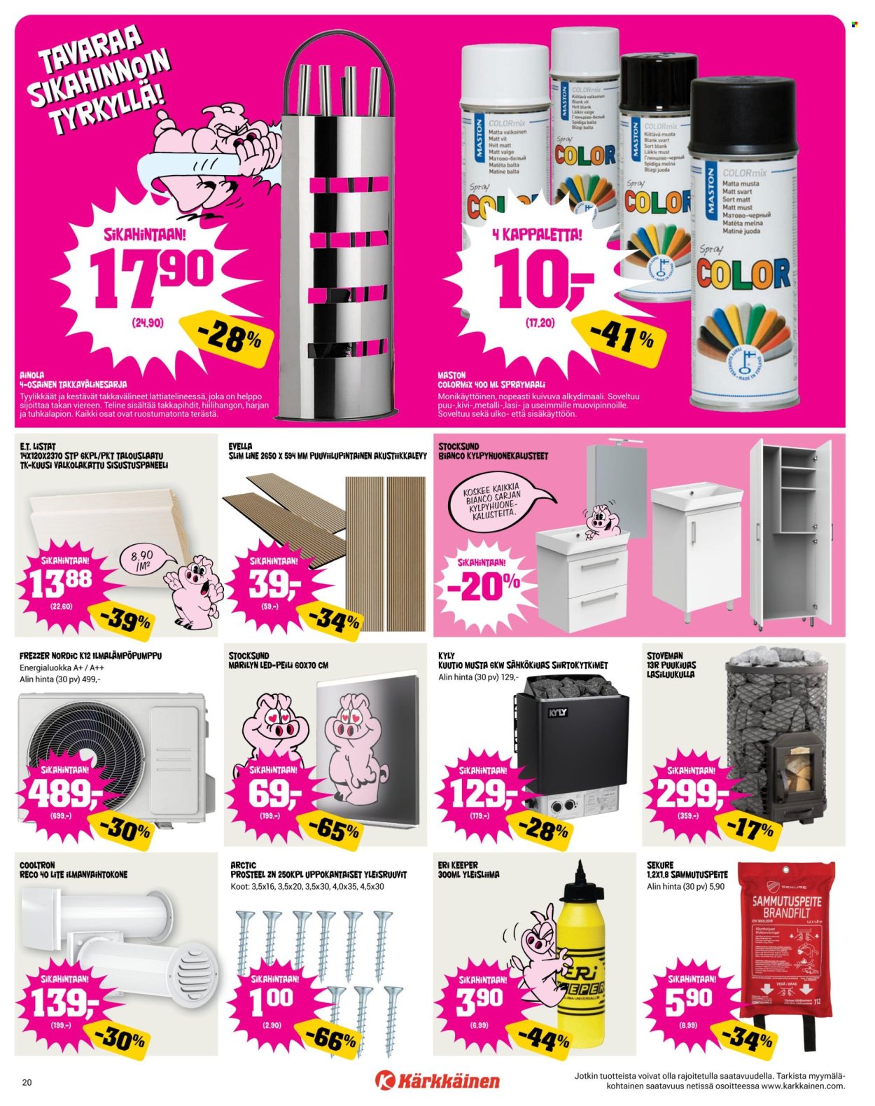Kärkkäinen tarjoukset - 01.10.2025 - 14.10.2025. Sivu 20