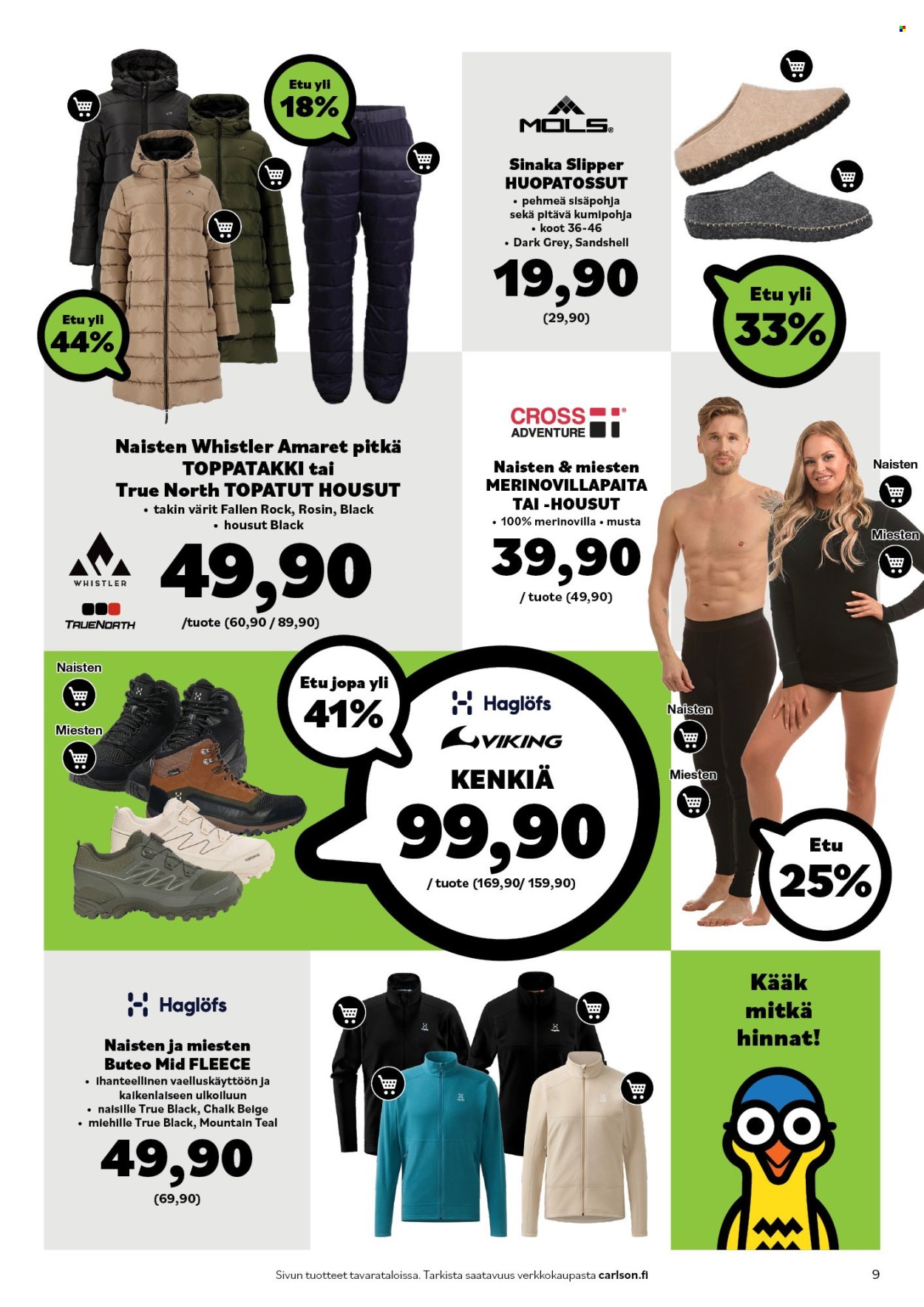 Carlson tarjoukset - 01.10.2025 - 12.10.2025. Sivu 9