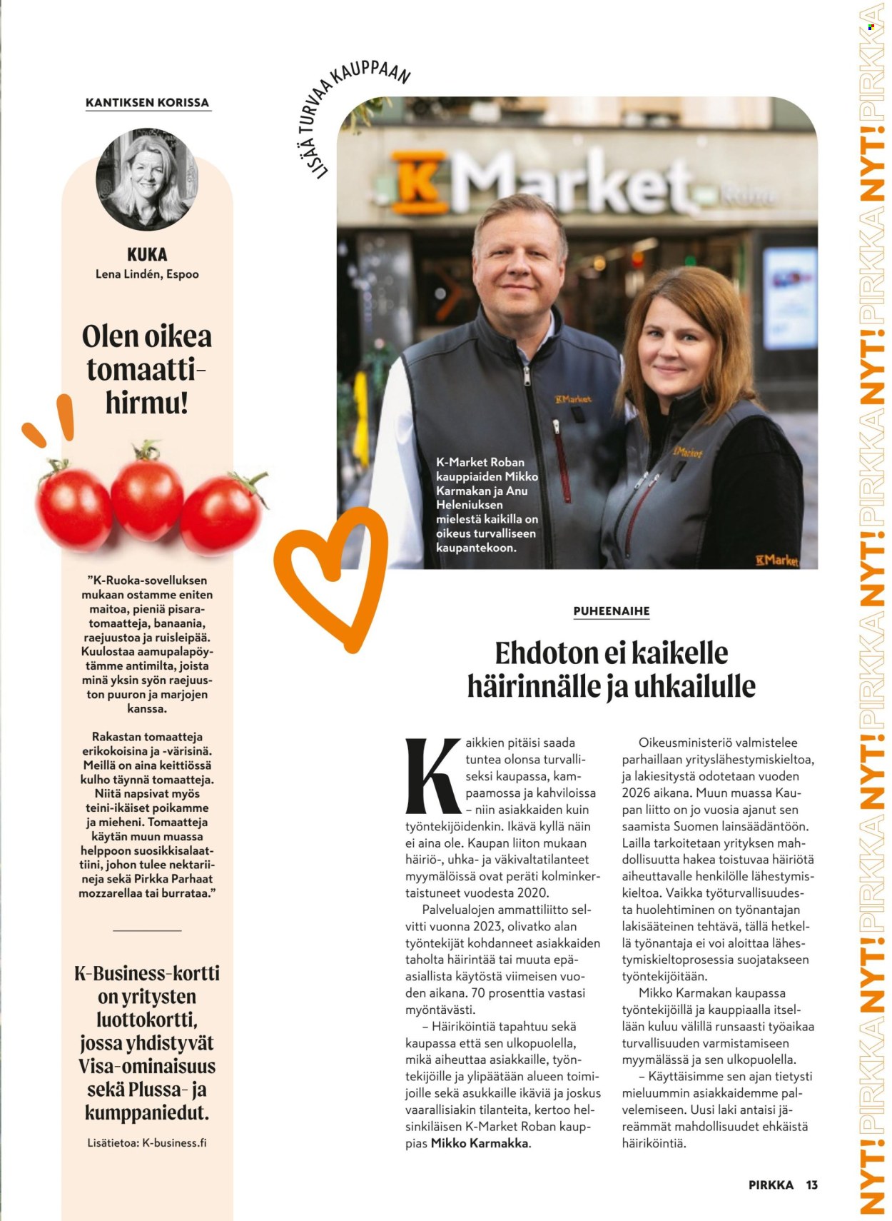 K-market tarjoukset - 01.10.2025 - 04.11.2025. Sivu 13