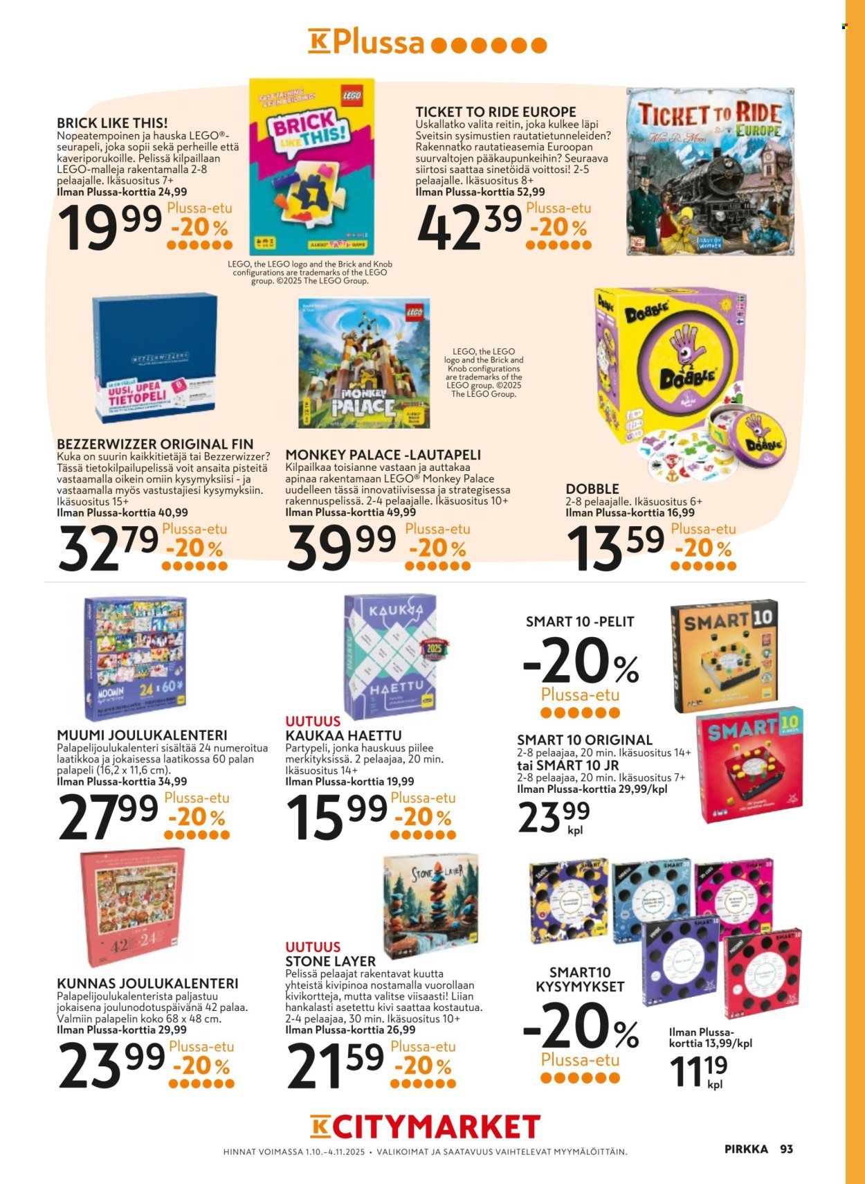 K-market tarjoukset - 01.10.2025 - 04.11.2025. Sivu 93