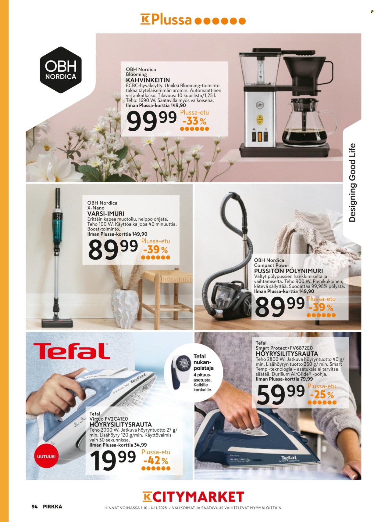 K-market tarjoukset - 01.10.2025 - 04.11.2025. Sivu 94