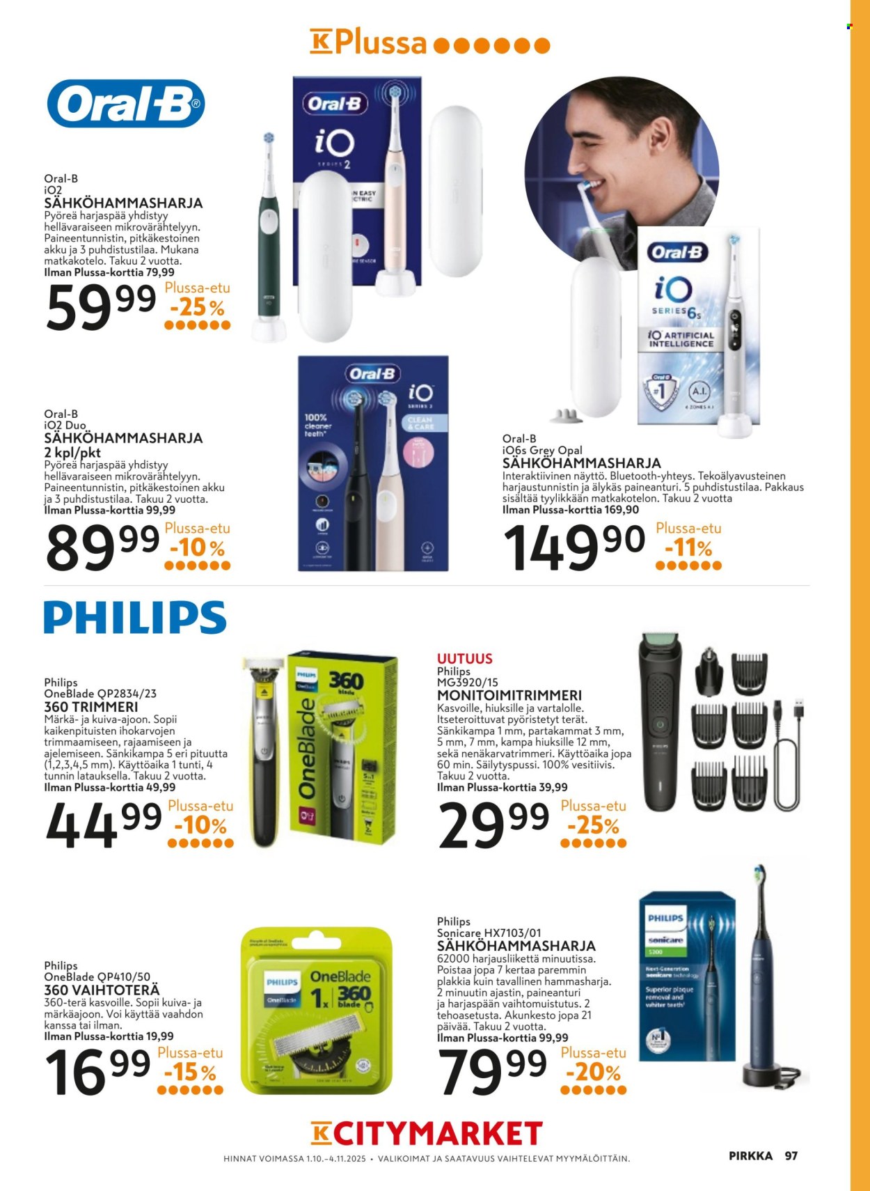 K-market tarjoukset - 01.10.2025 - 04.11.2025. Sivu 97