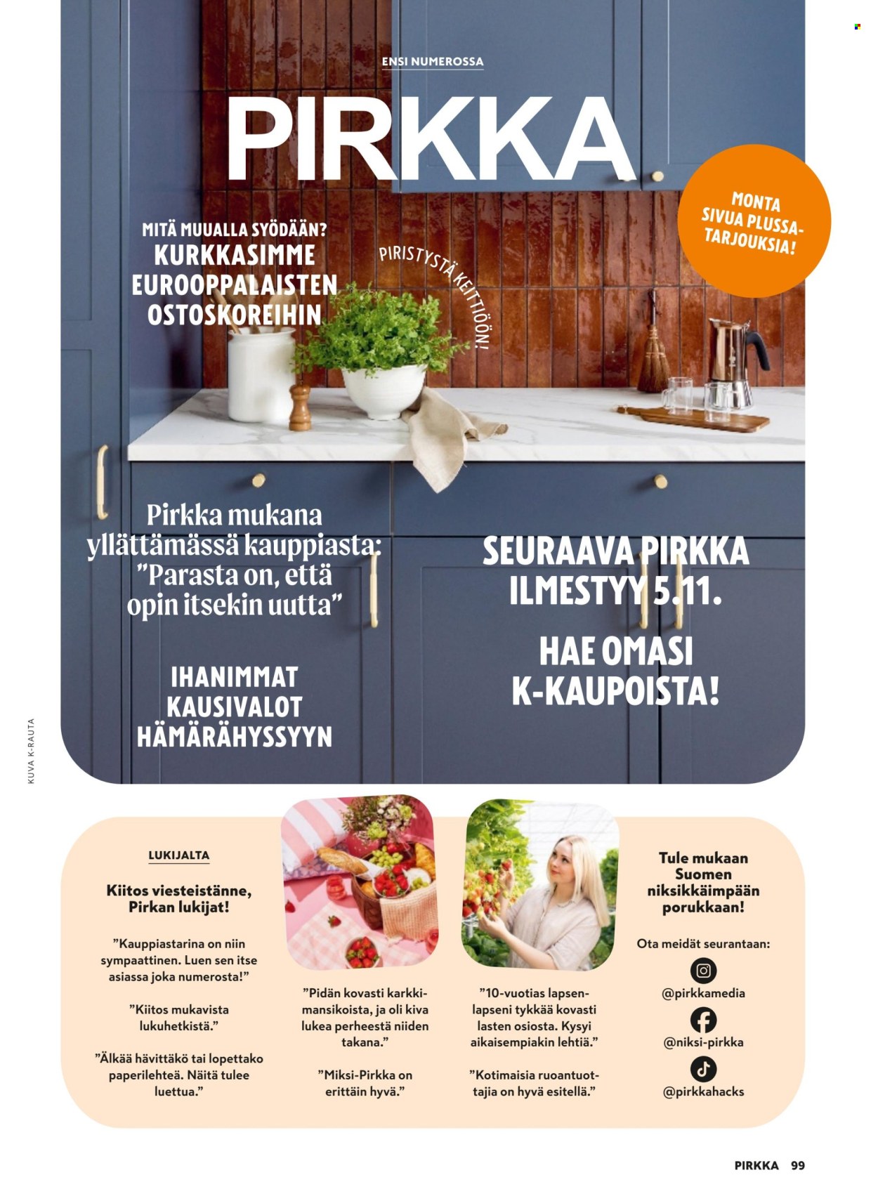 K-market tarjoukset - 01.10.2025 - 04.11.2025. Sivu 99