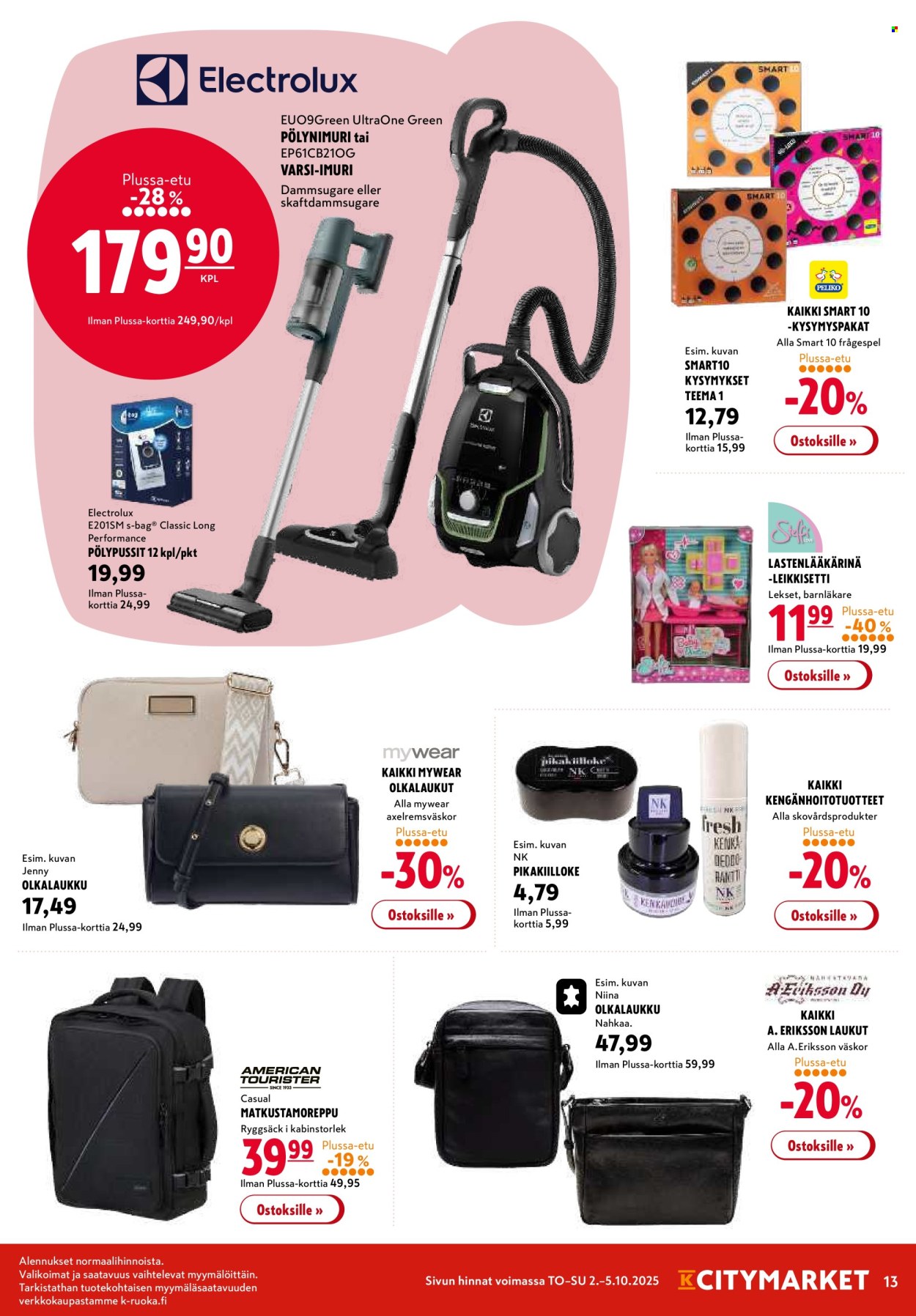 K-citymarket tarjoukset - 02.10.2025 - 05.10.2025. Sivu 13
