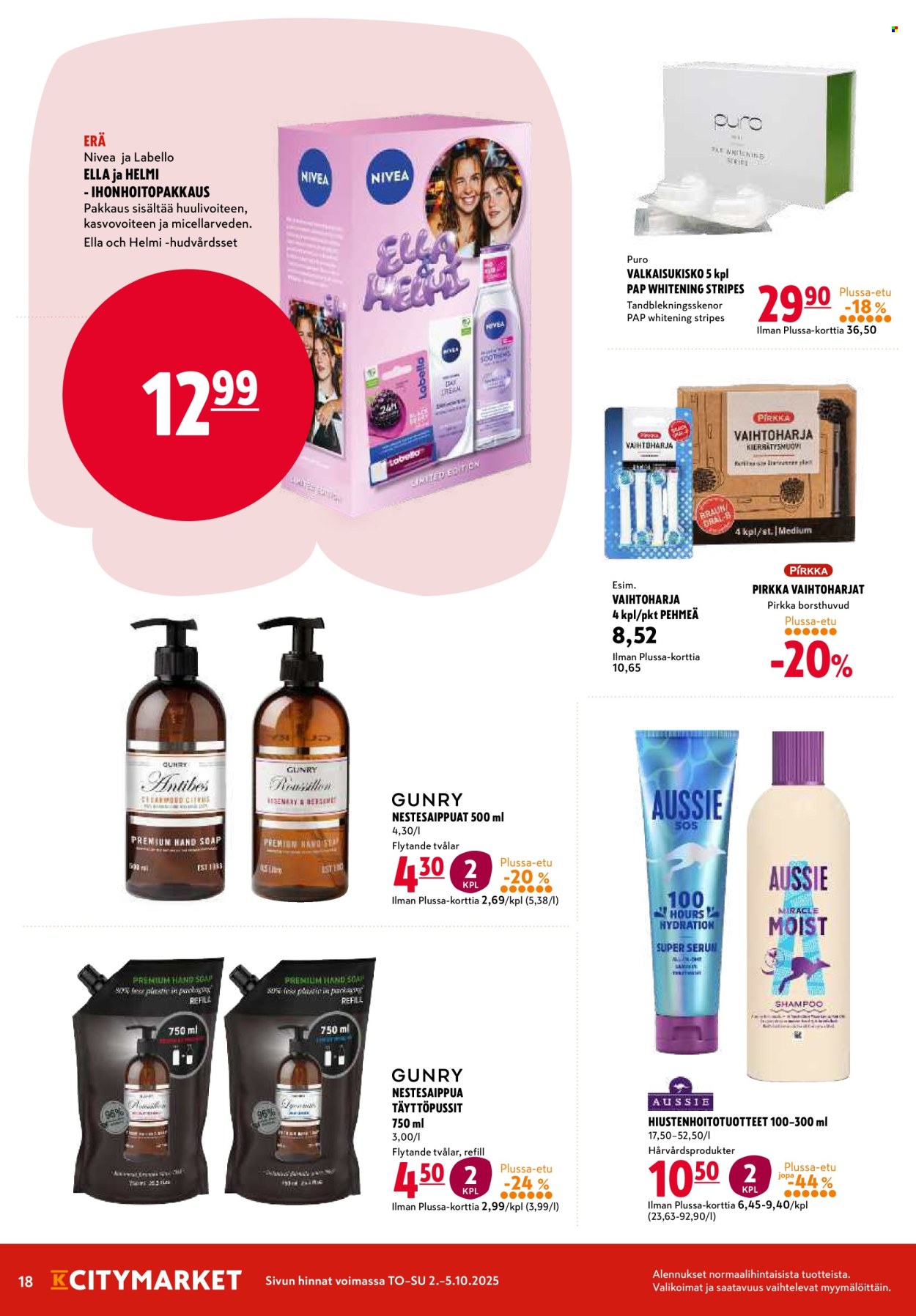 K-citymarket tarjoukset - 02.10.2025 - 05.10.2025. Sivu 18