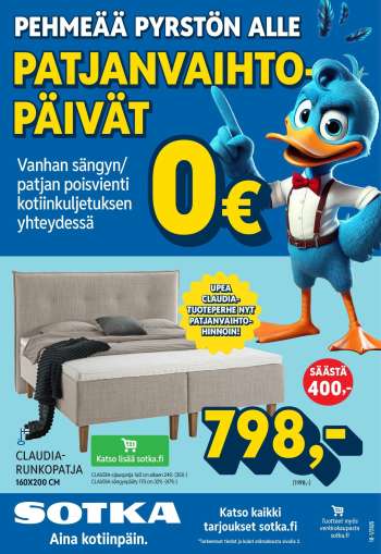 Sotka tarjoukset .