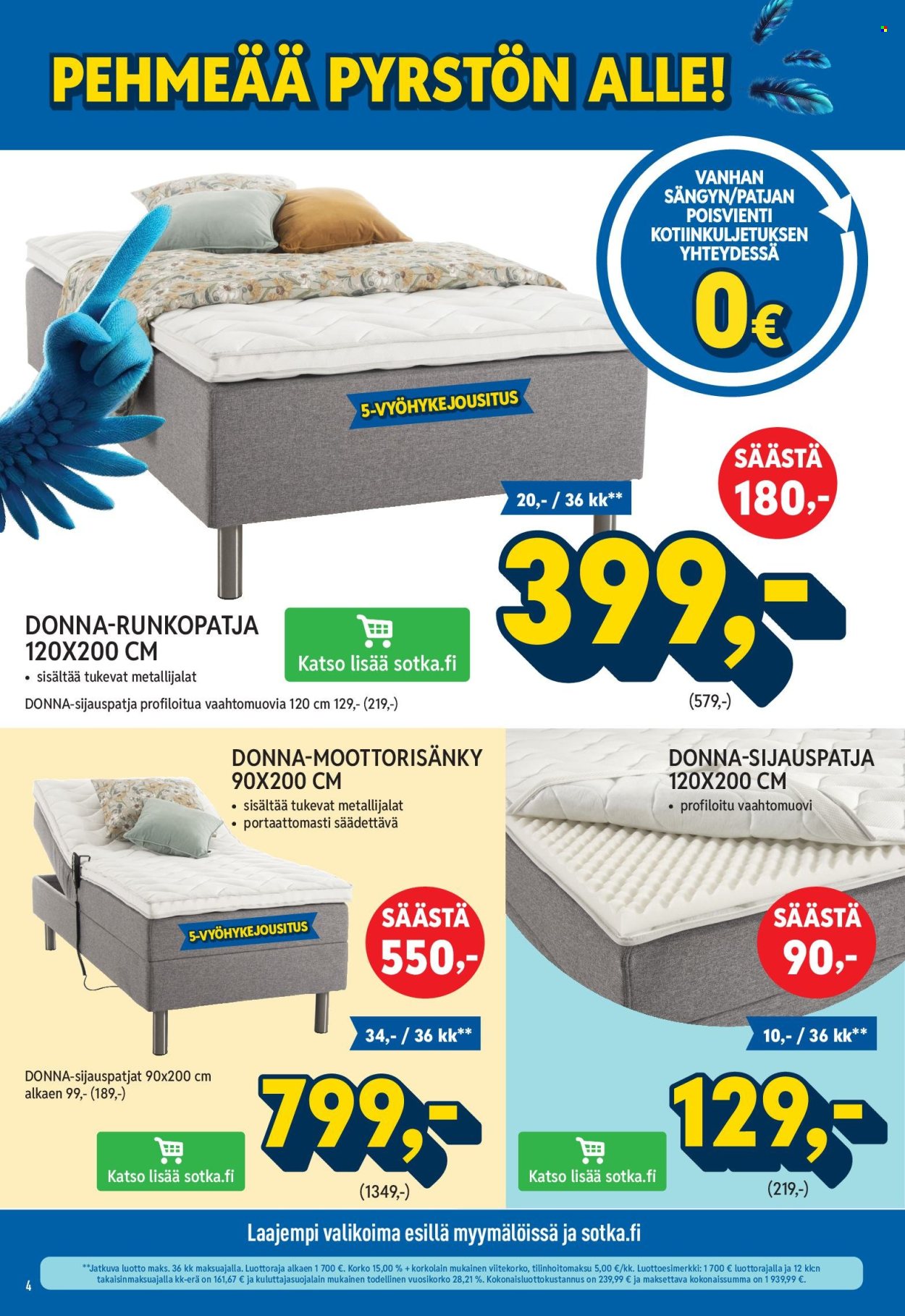 Sotka tarjoukset. Sivu 4