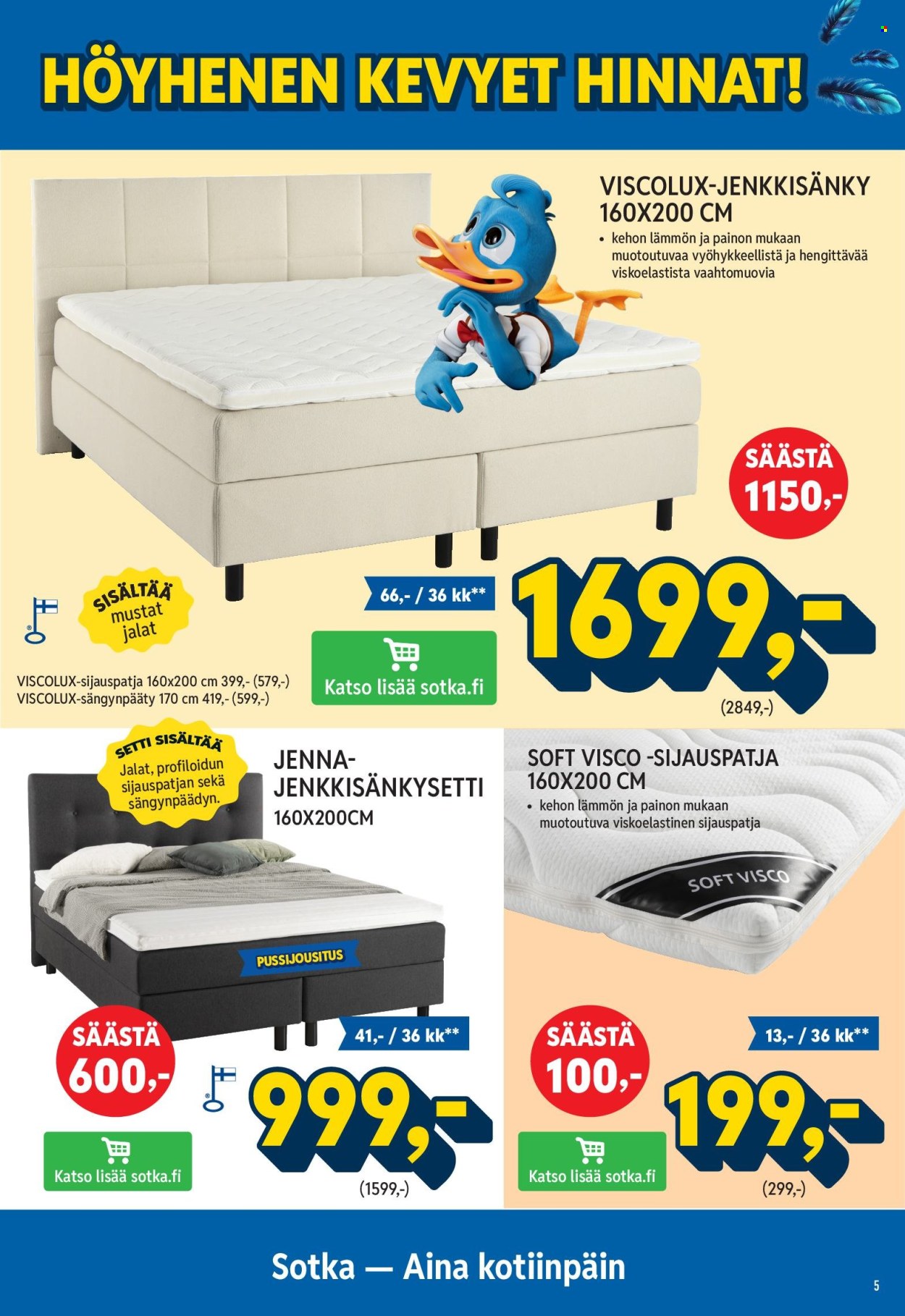 Sotka tarjoukset. Sivu 5