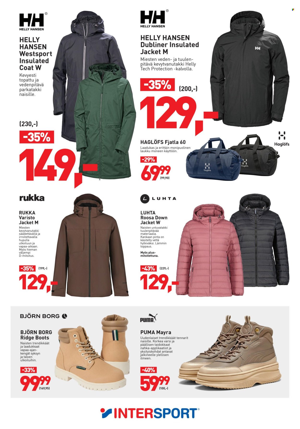 Intersport tarjoukset - 08.10.2025 - 19.10.2025. Sivu 3
