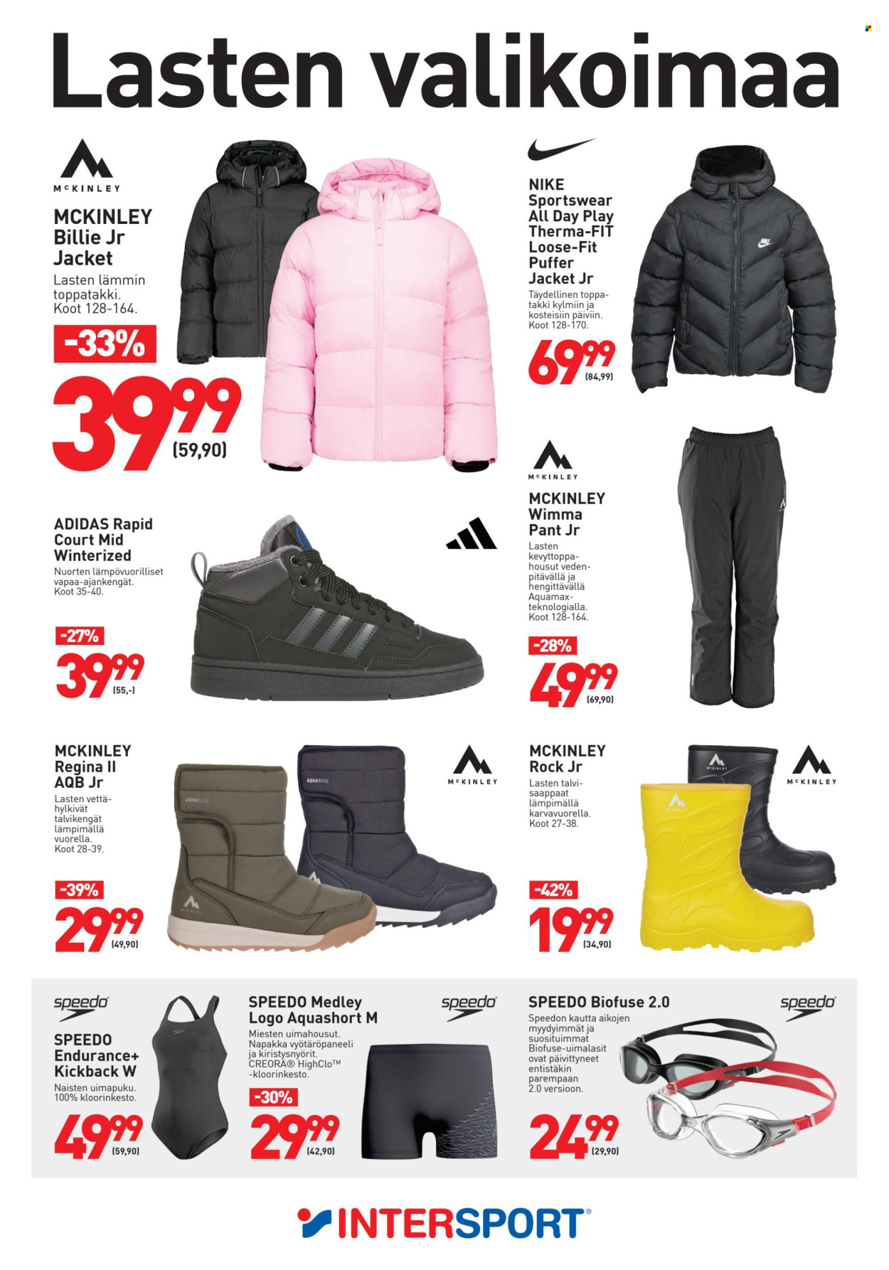 Intersport tarjoukset - 08.10.2025 - 19.10.2025. Sivu 7