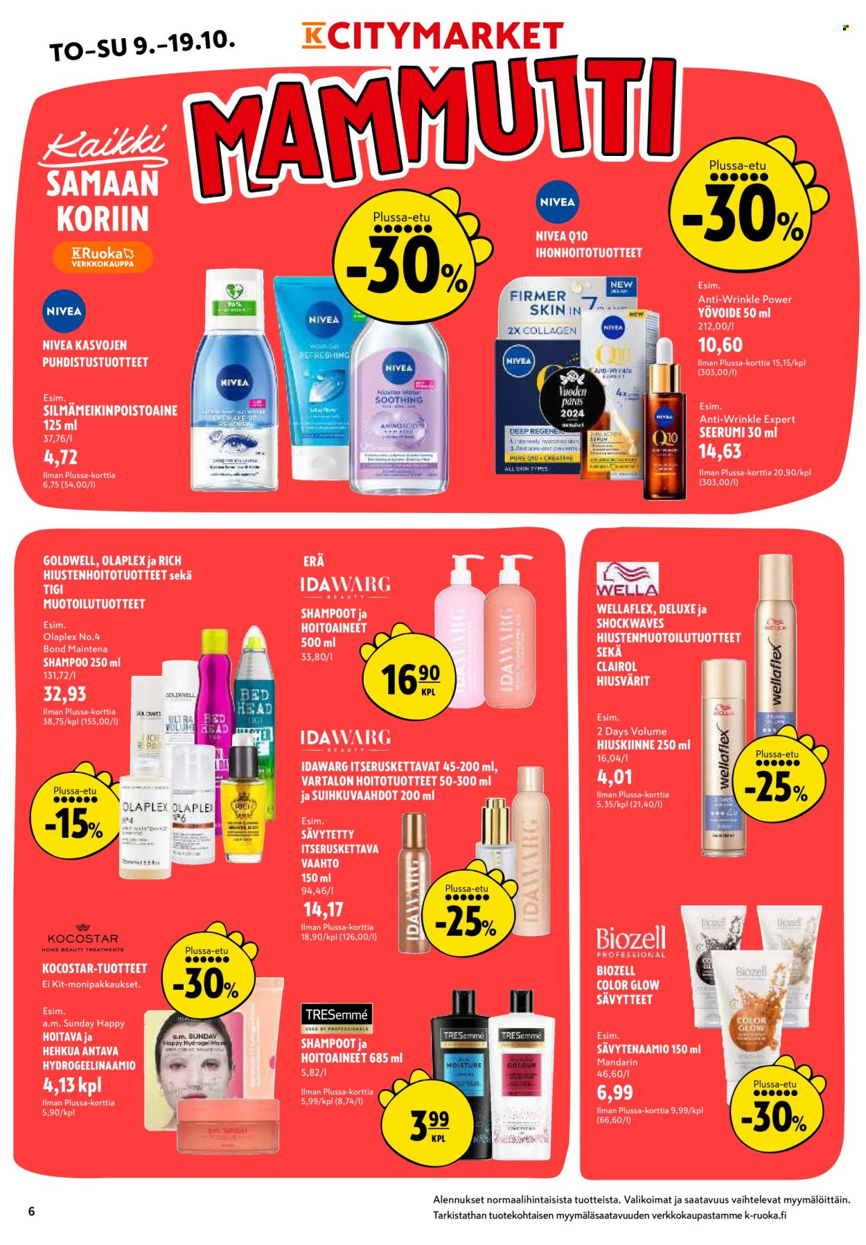 K-citymarket tarjoukset - 09.10.2025 - 19.10.2025. Sivu 6