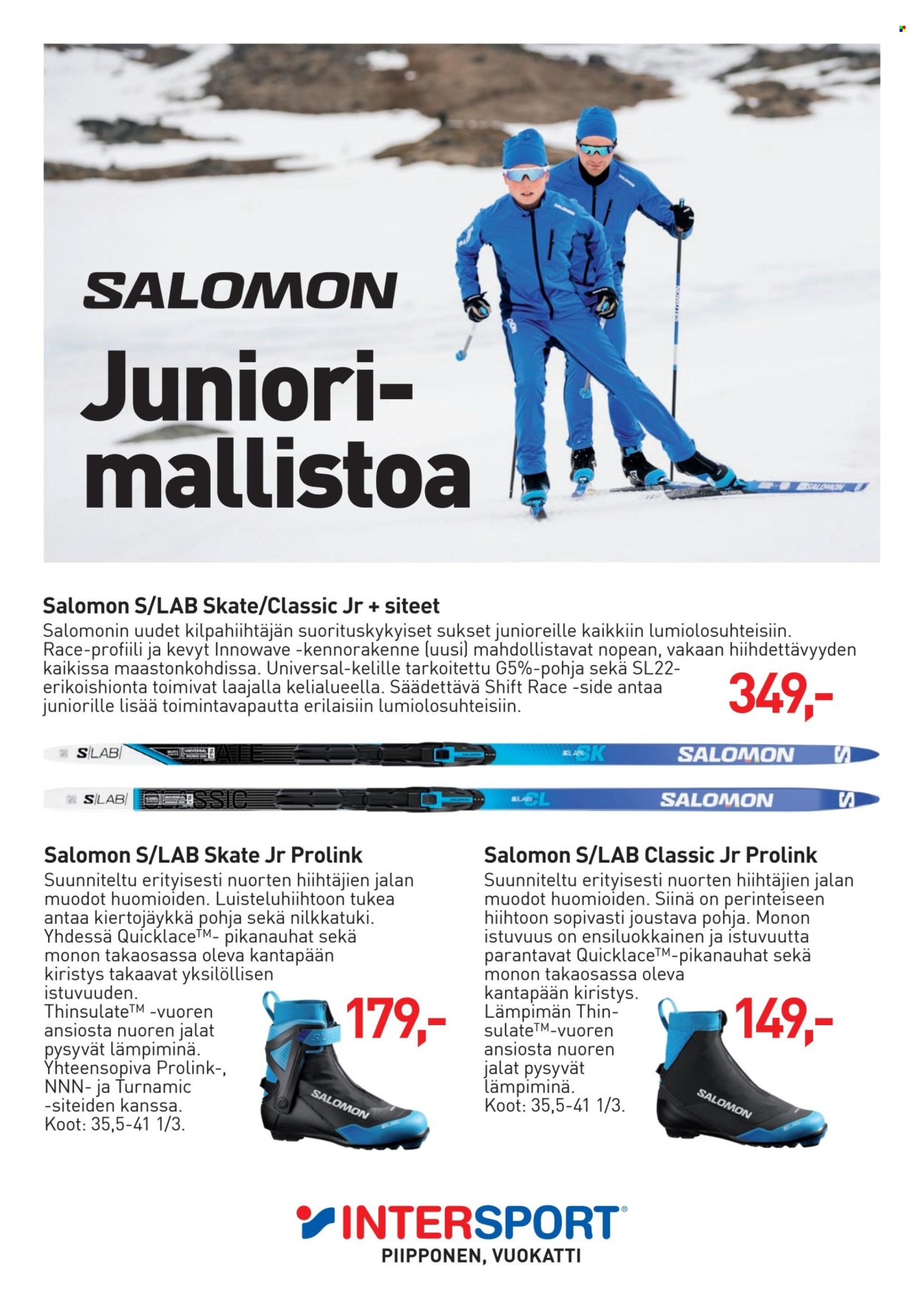 Intersport tarjoukset. Sivu 17