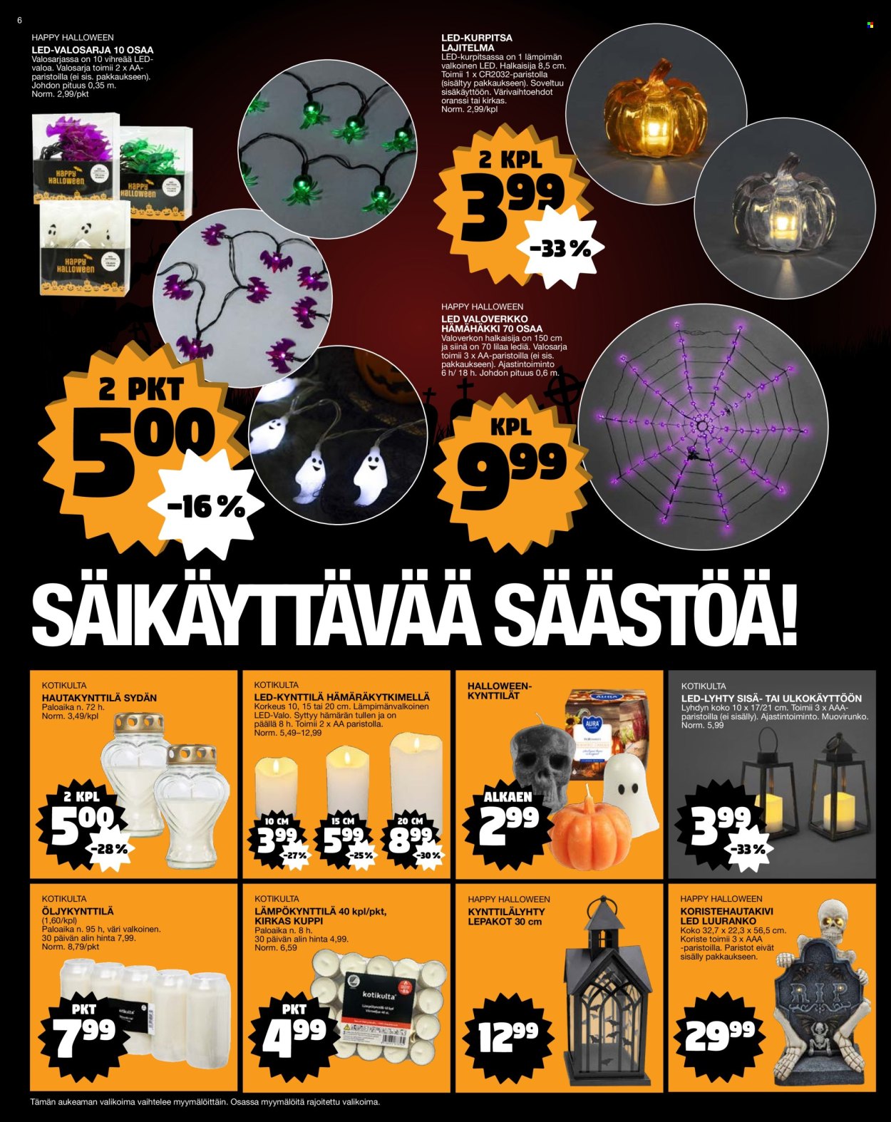 Tokmanni tarjoukset - 13.10.2025 - 19.10.2025. Sivu 6