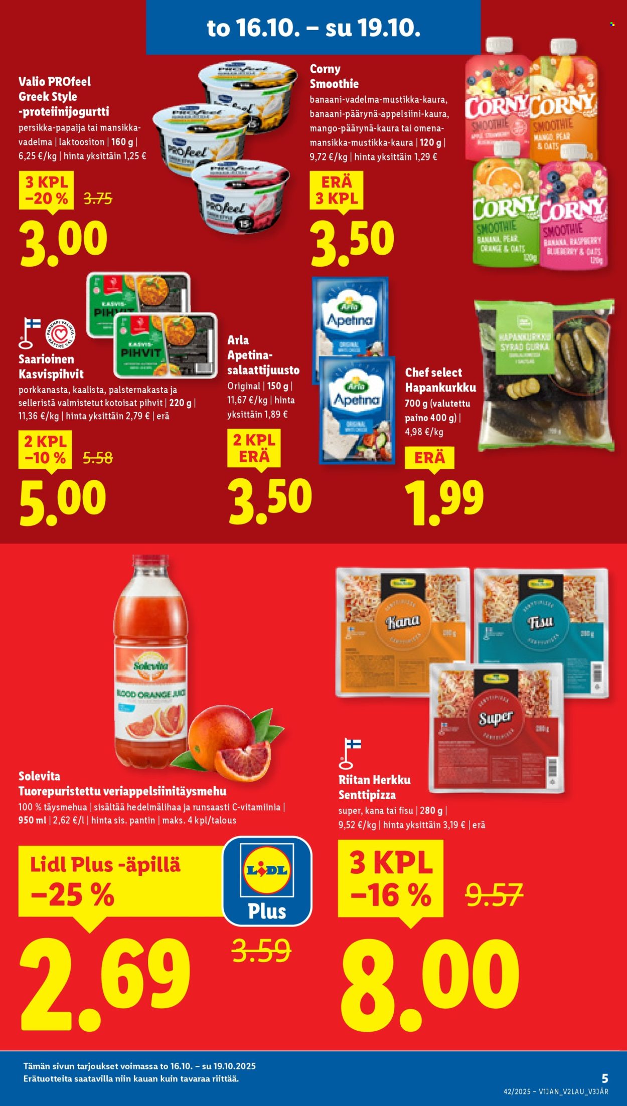 Lidl tarjoukset - 16.10.2025 - 22.10.2025. Sivu 7
