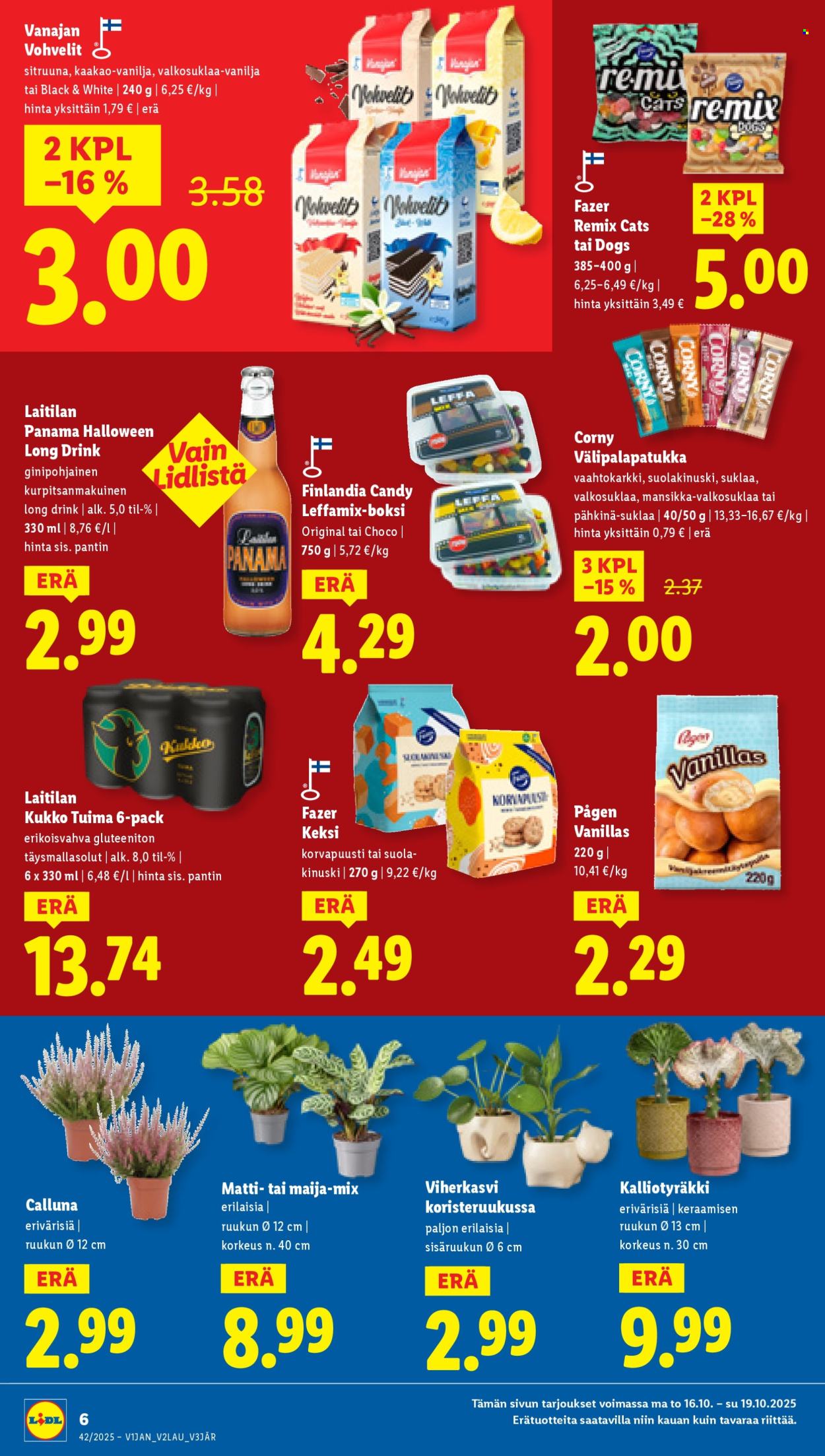 Lidl tarjoukset - 16.10.2025 - 22.10.2025. Sivu 8