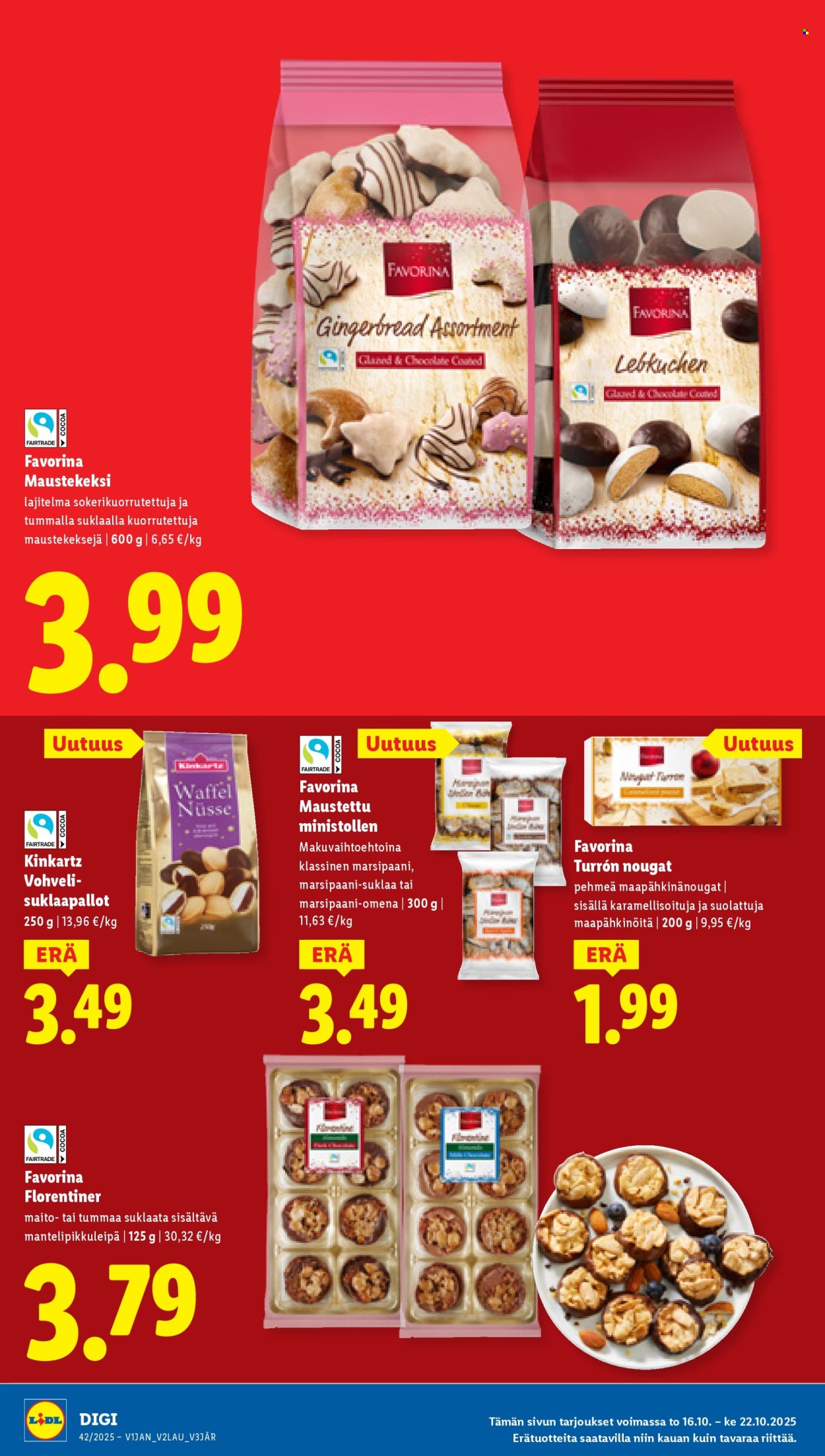 Lidl tarjoukset - 16.10.2025 - 22.10.2025. Sivu 9