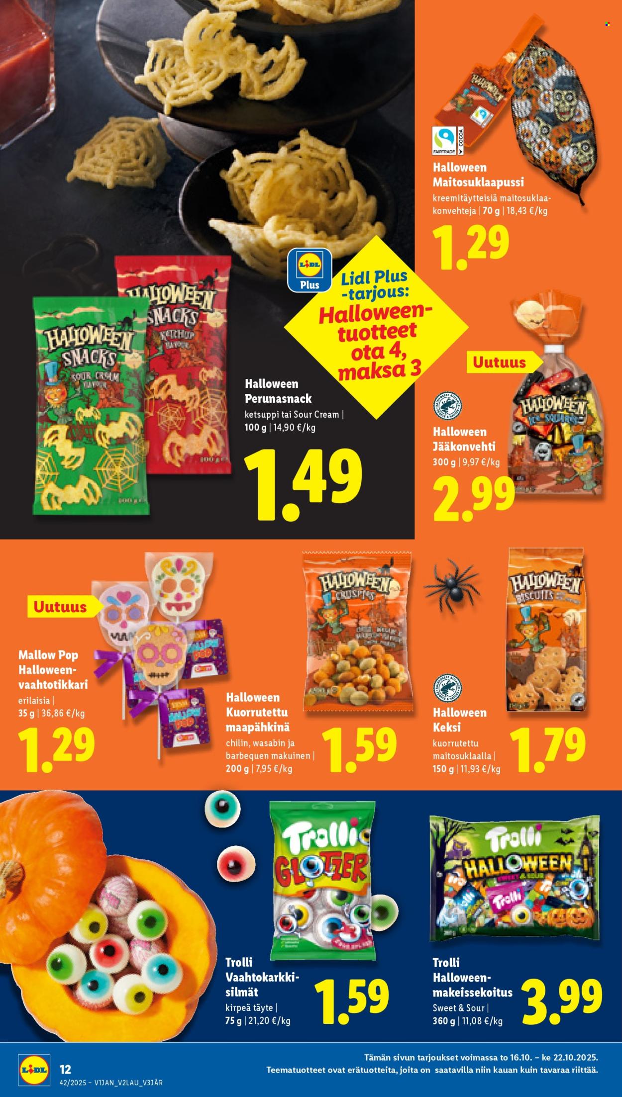Lidl tarjoukset - 16.10.2025 - 22.10.2025. Sivu 18