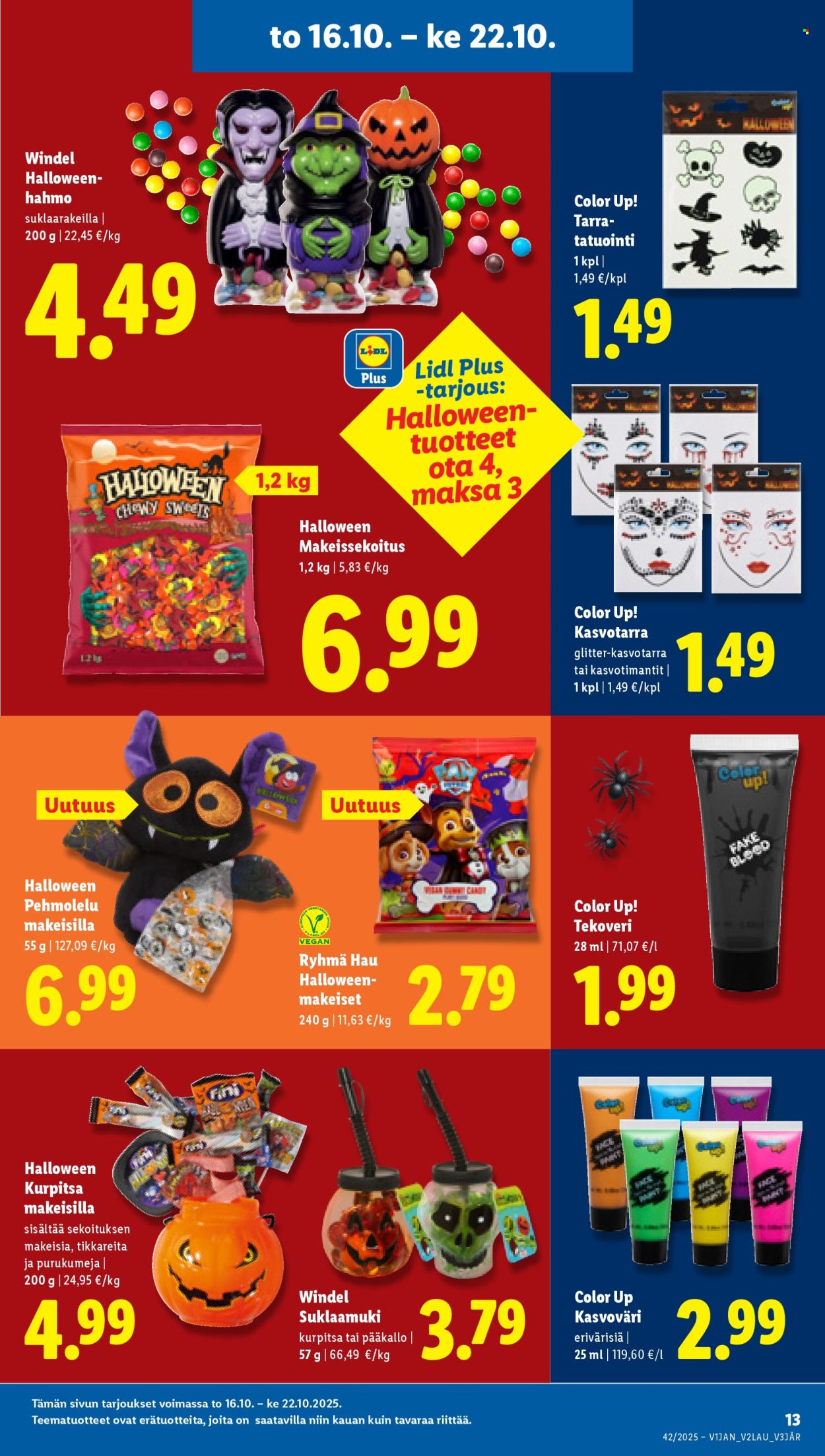 Lidl tarjoukset - 16.10.2025 - 22.10.2025. Sivu 19