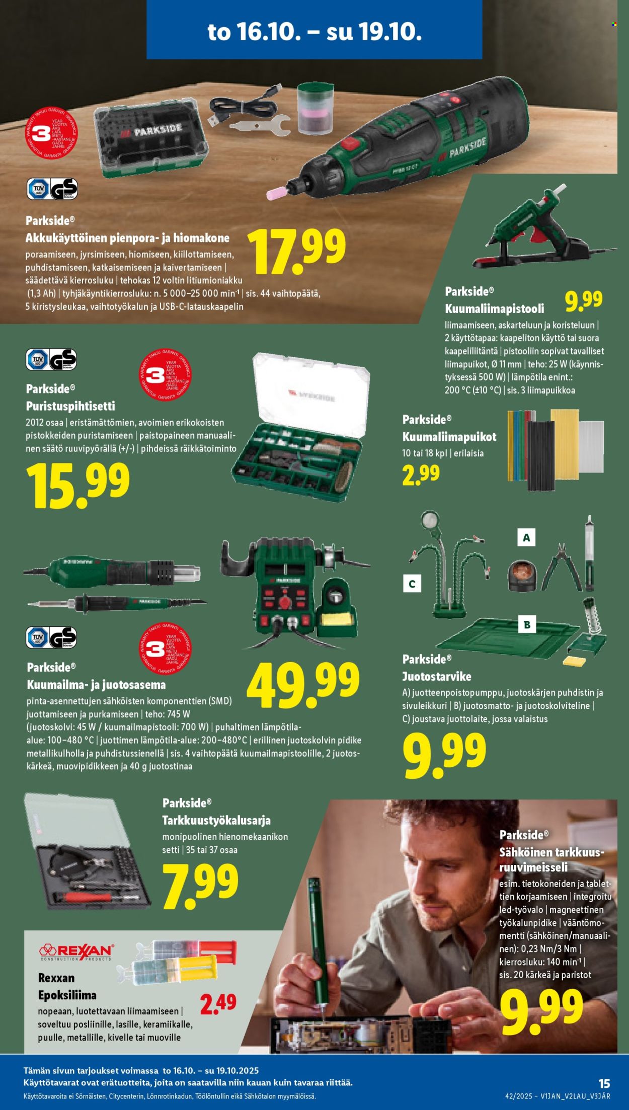 Lidl tarjoukset - 16.10.2025 - 22.10.2025. Sivu 21