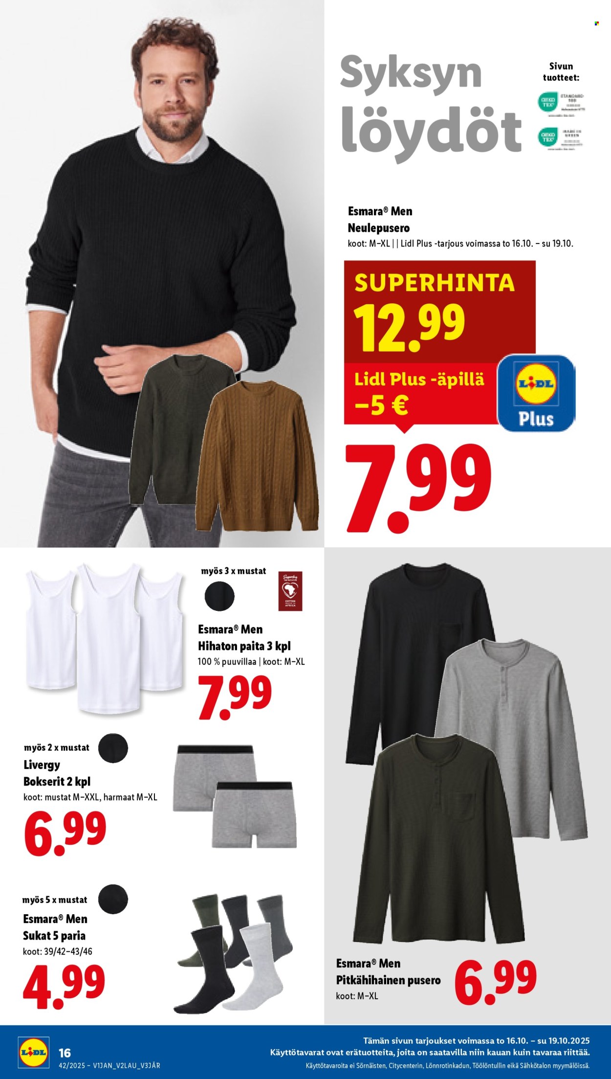 Lidl tarjoukset - 16.10.2025 - 22.10.2025. Sivu 22