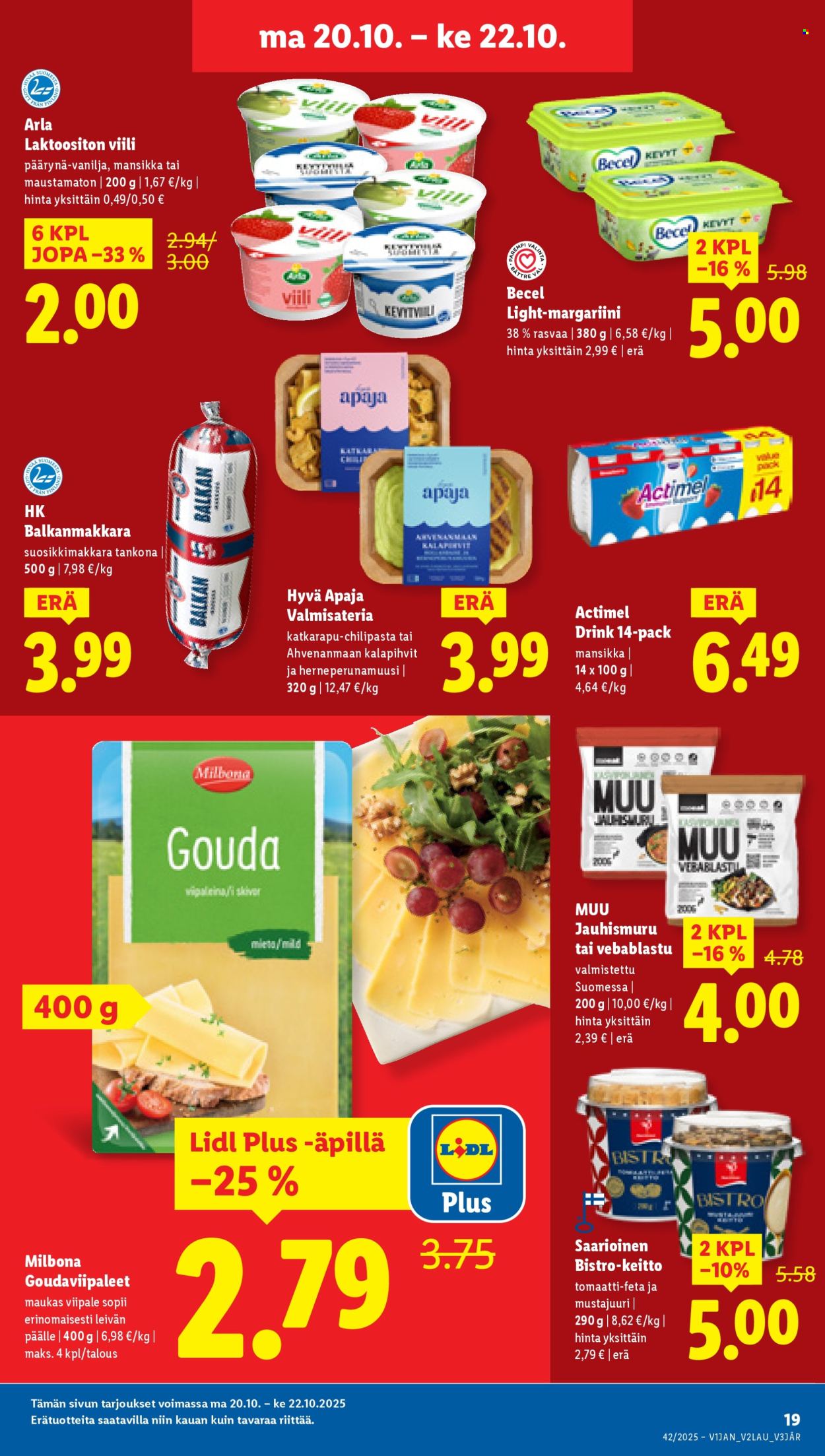 Lidl tarjoukset - 16.10.2025 - 22.10.2025. Sivu 27