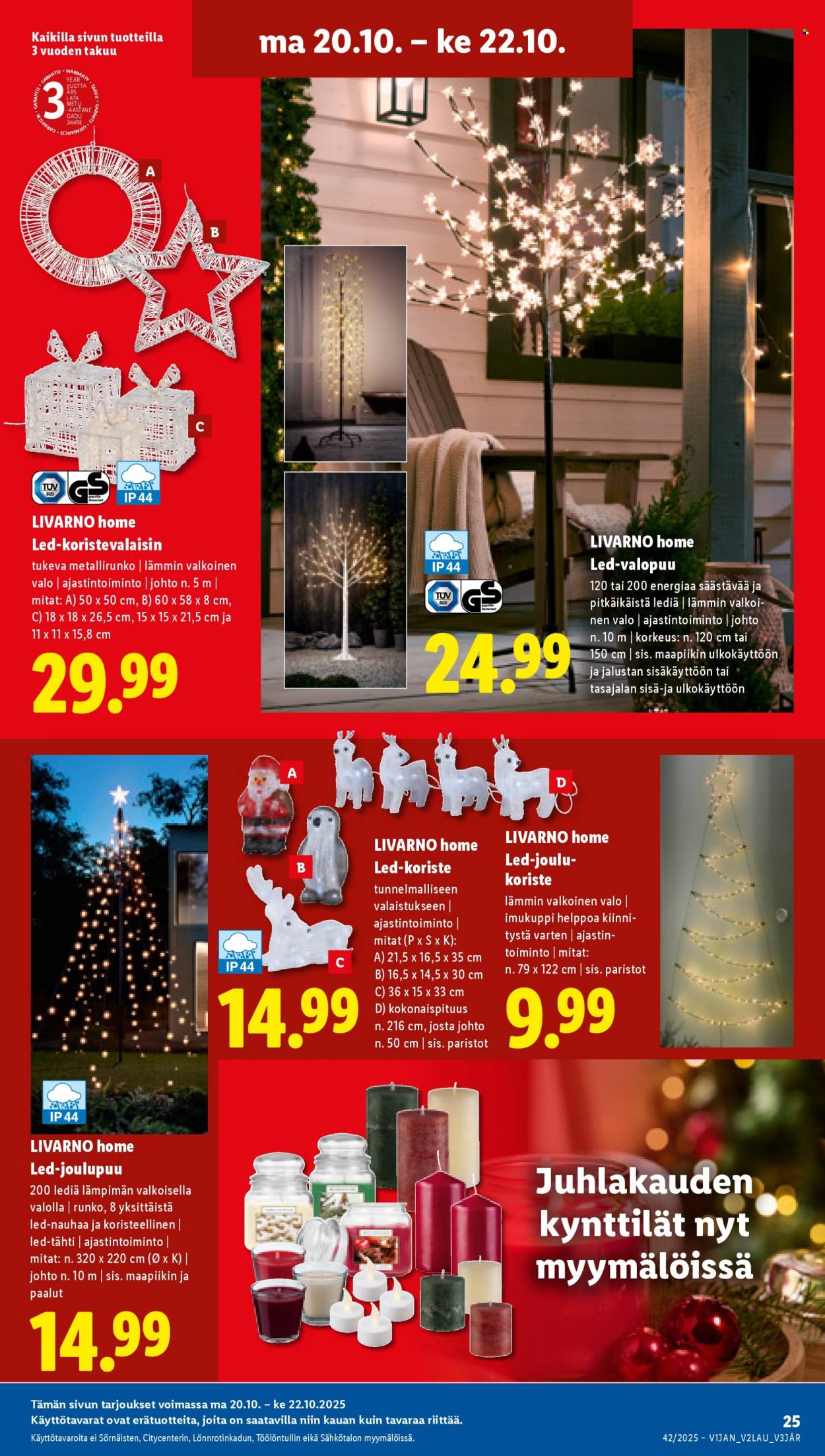 Lidl tarjoukset - 16.10.2025 - 22.10.2025. Sivu 33