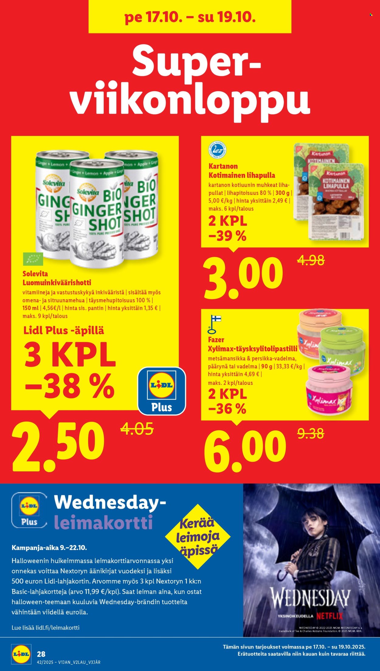 Lidl tarjoukset - 16.10.2025 - 22.10.2025. Sivu 36