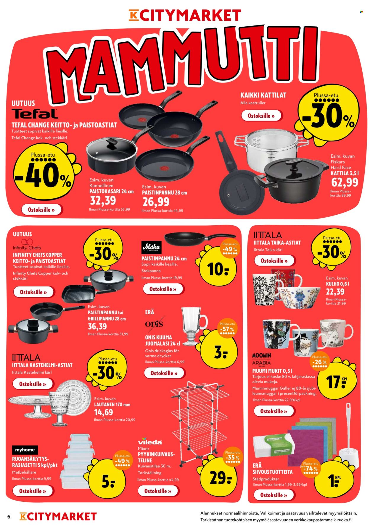 K-citymarket tarjoukset - 13.10.2025 - 19.10.2025. Sivu 6