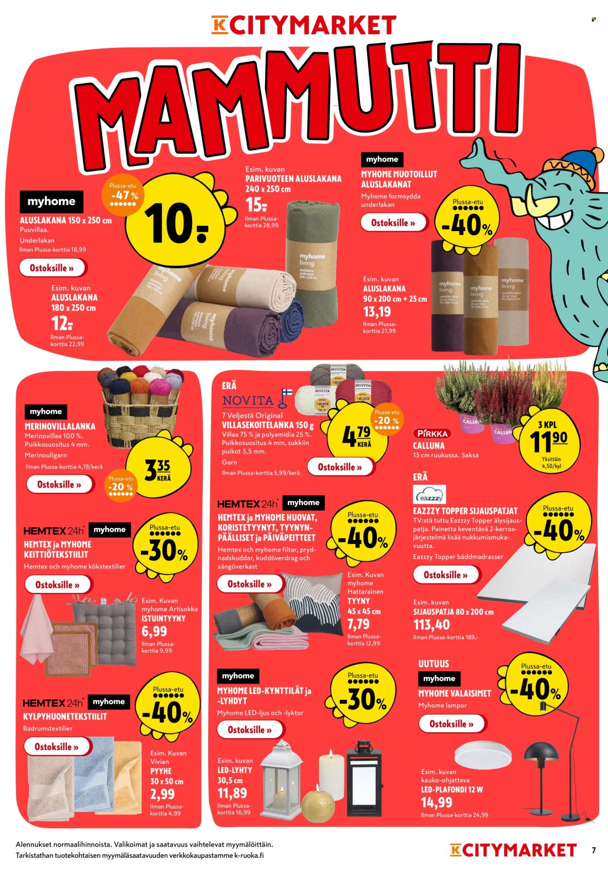 K-citymarket tarjoukset - 13.10.2025 - 19.10.2025. Sivu 7