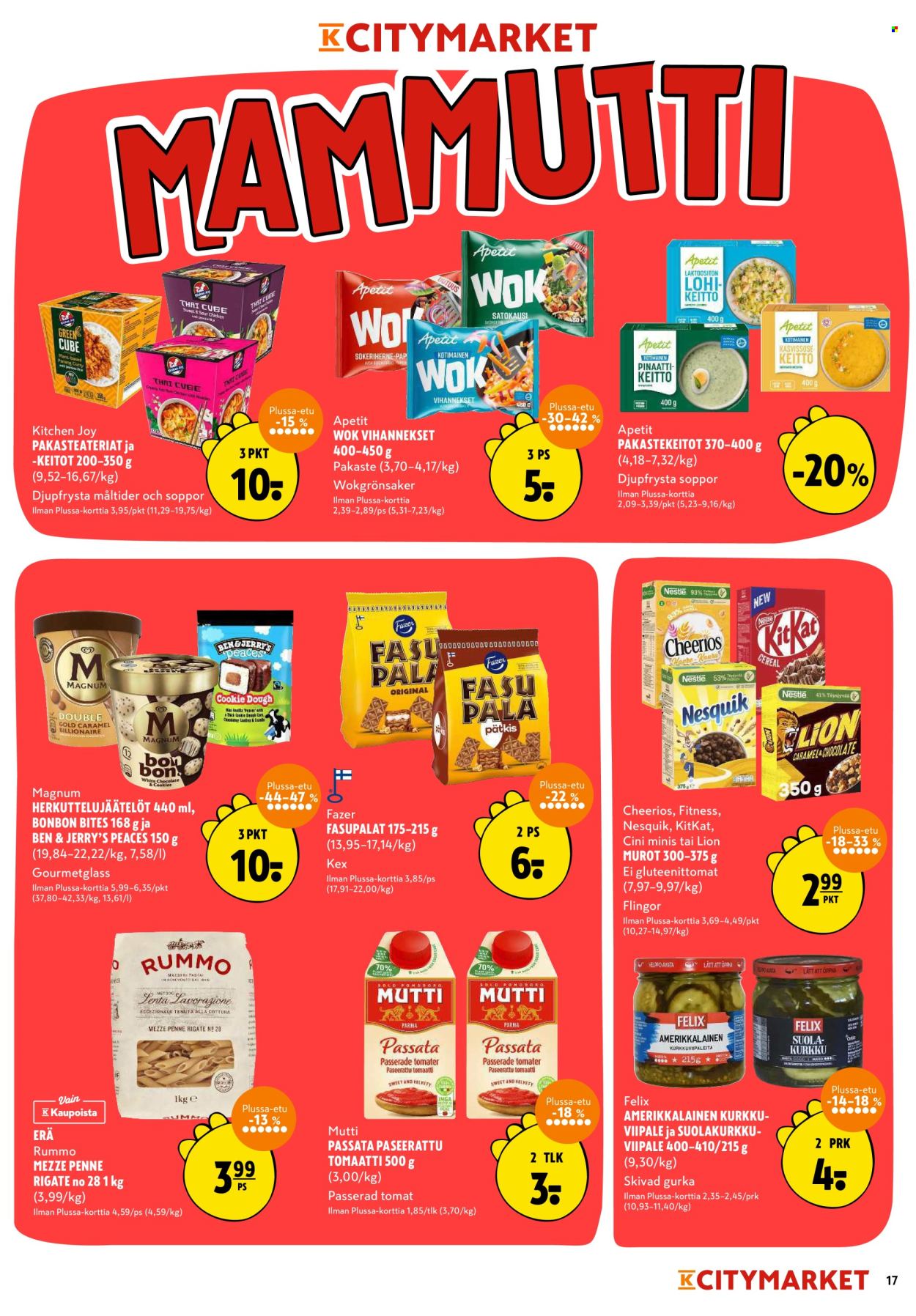 K-citymarket tarjoukset - 13.10.2025 - 19.10.2025. Sivu 17