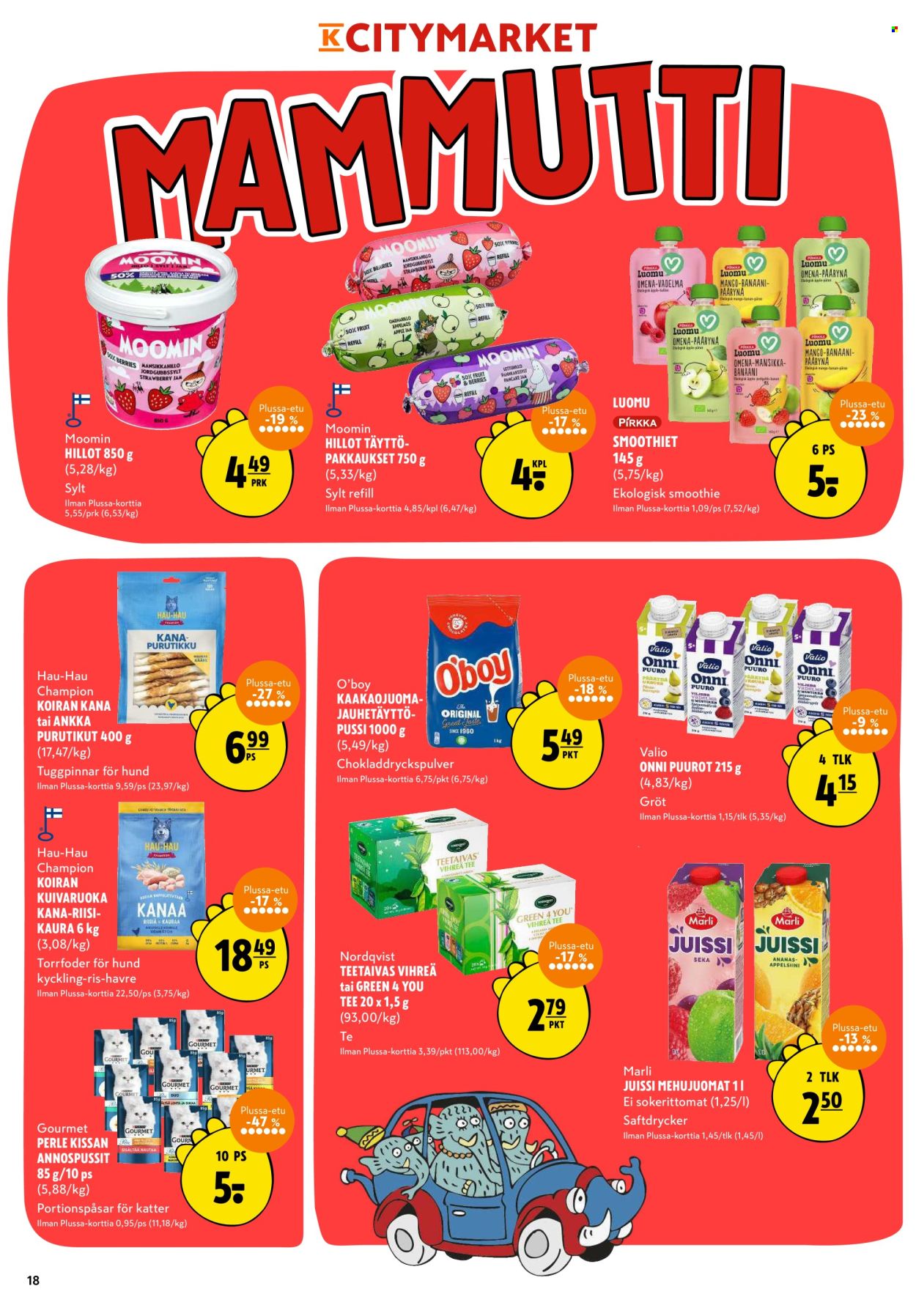 K-citymarket tarjoukset - 13.10.2025 - 19.10.2025. Sivu 18
