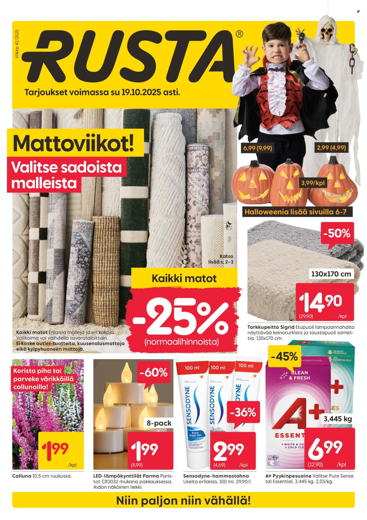 Rusta tarjoukset - 13.10.2025 - 19.10.2025. Sivu 1
