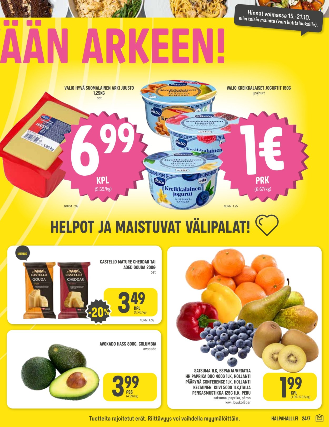 HalpaHalli tarjoukset - 15.10.2025 - 21.10.2025. Sivu 3