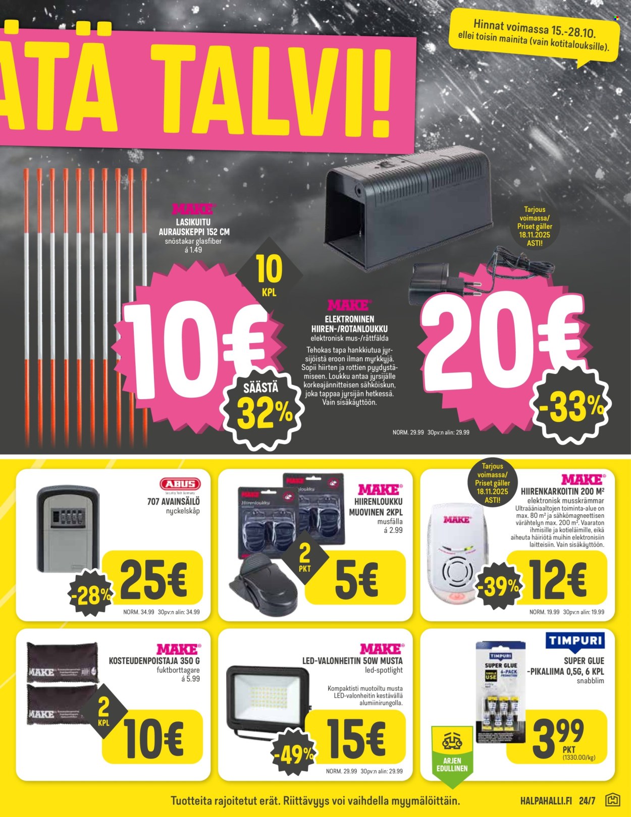 HalpaHalli tarjoukset - 15.10.2025 - 21.10.2025. Sivu 11