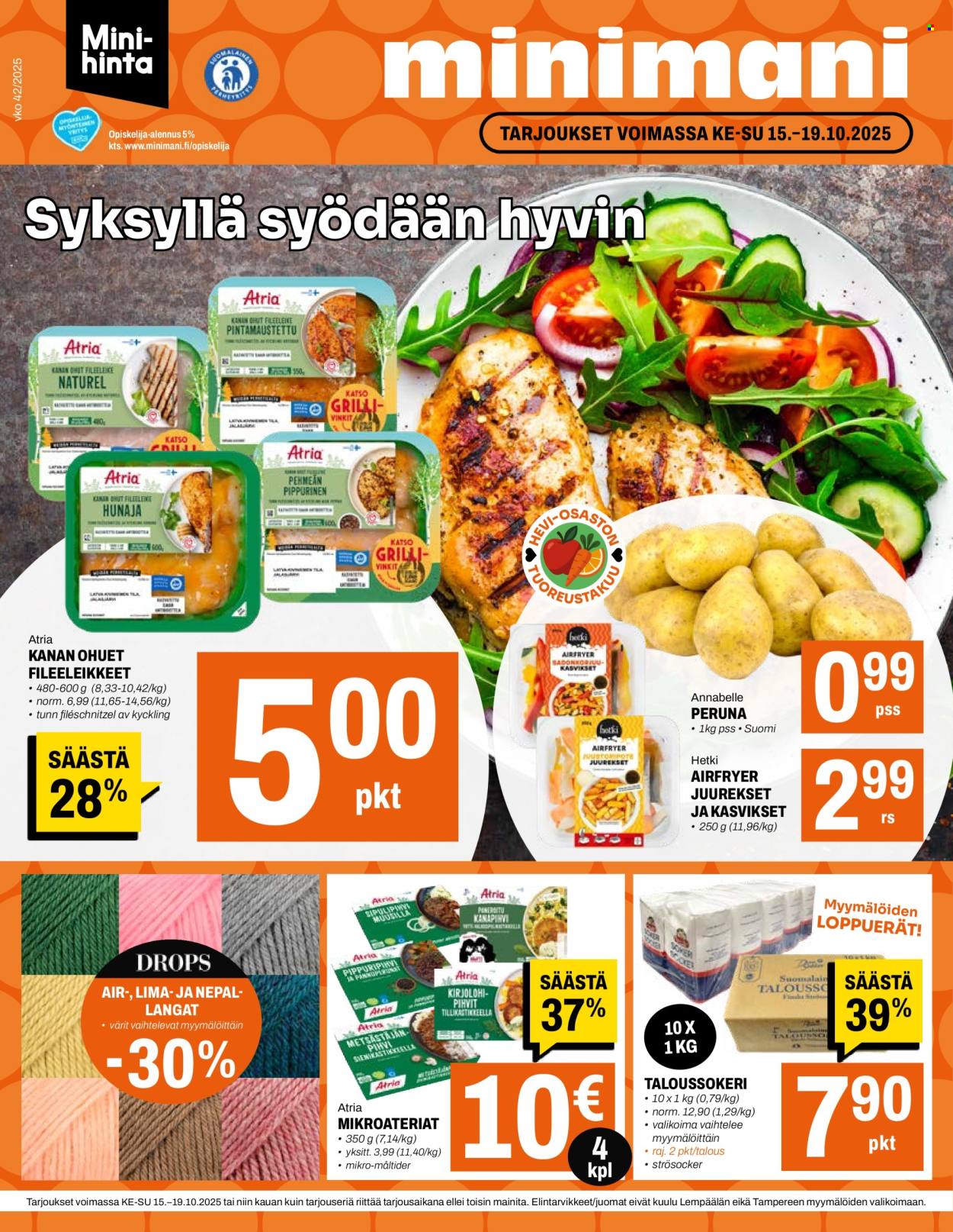 Minimani tarjoukset - 15.10.2025 - 19.10.2025. Sivu 1